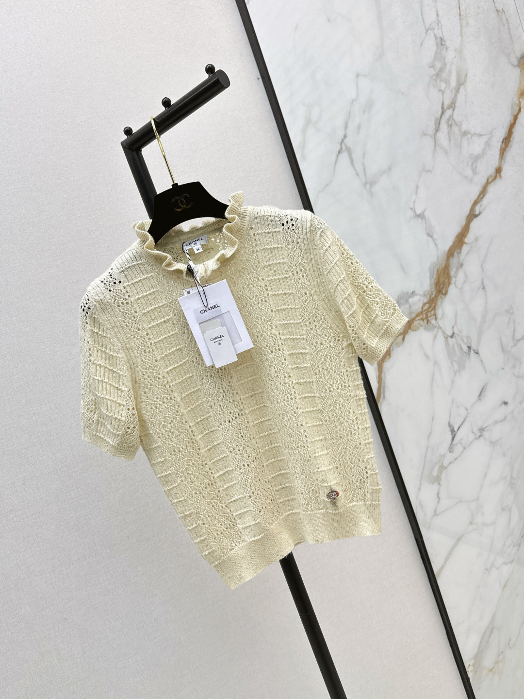 25fw knitted t-shirt