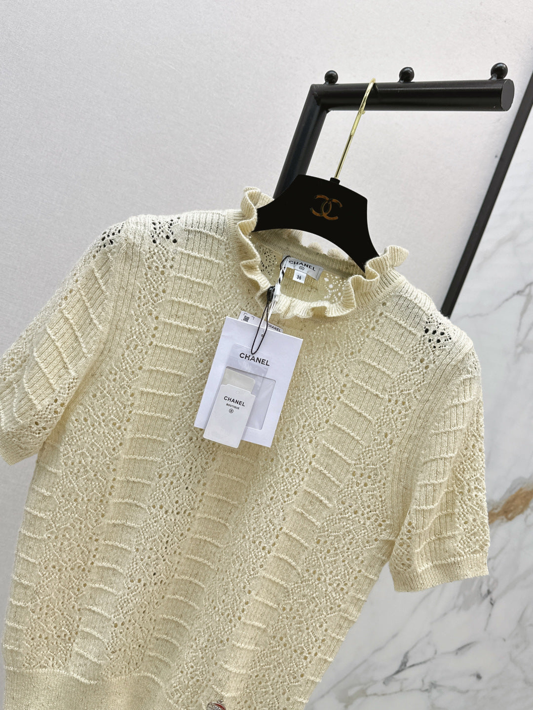 25fw knitted t-shirt