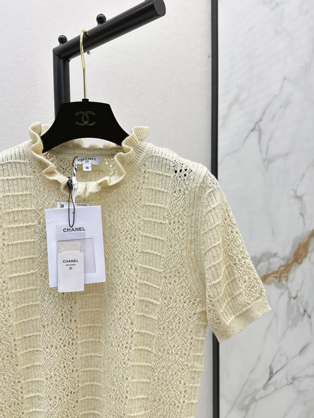 25fw knitted t-shirt