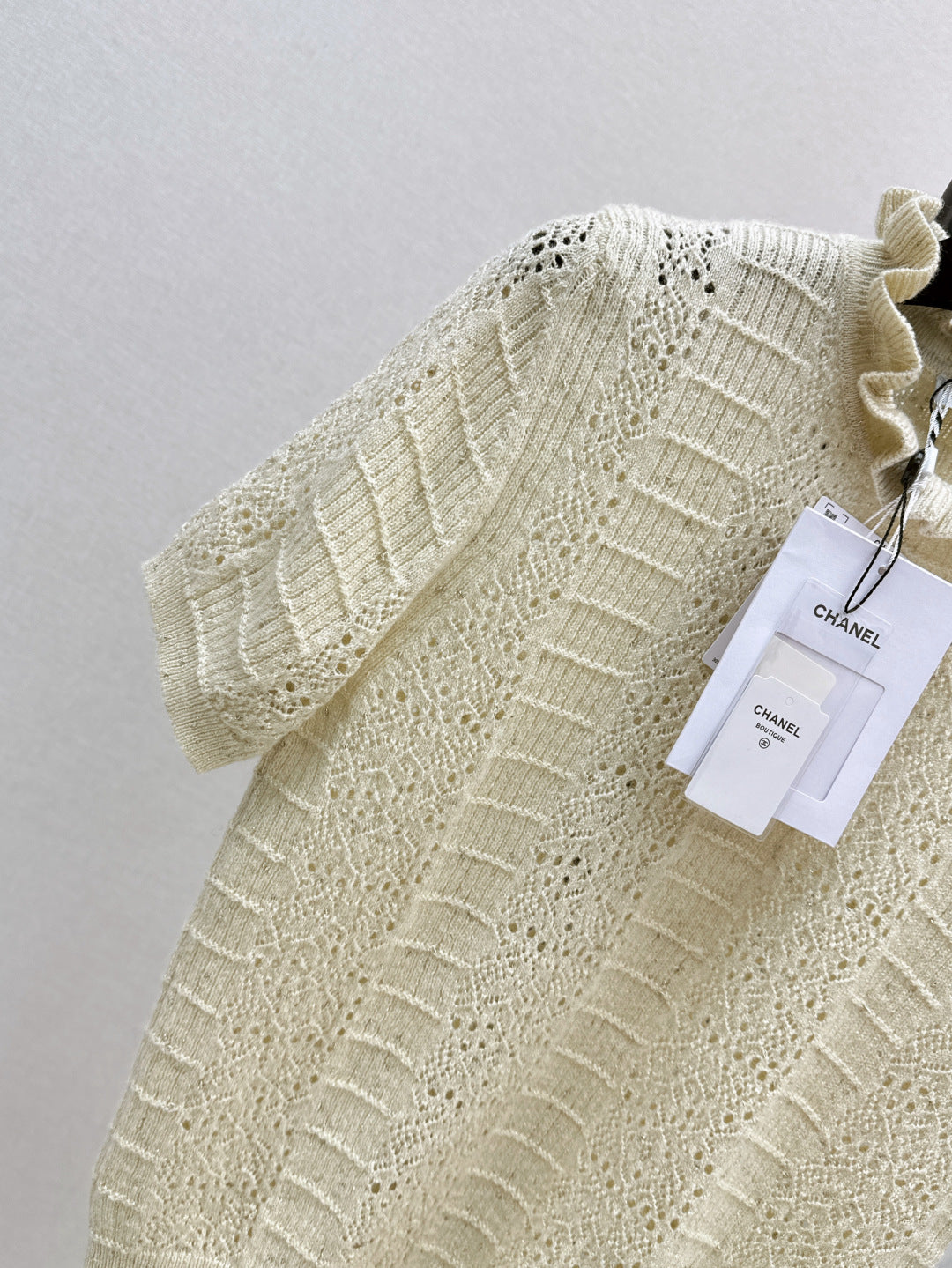25fw knitted t-shirt