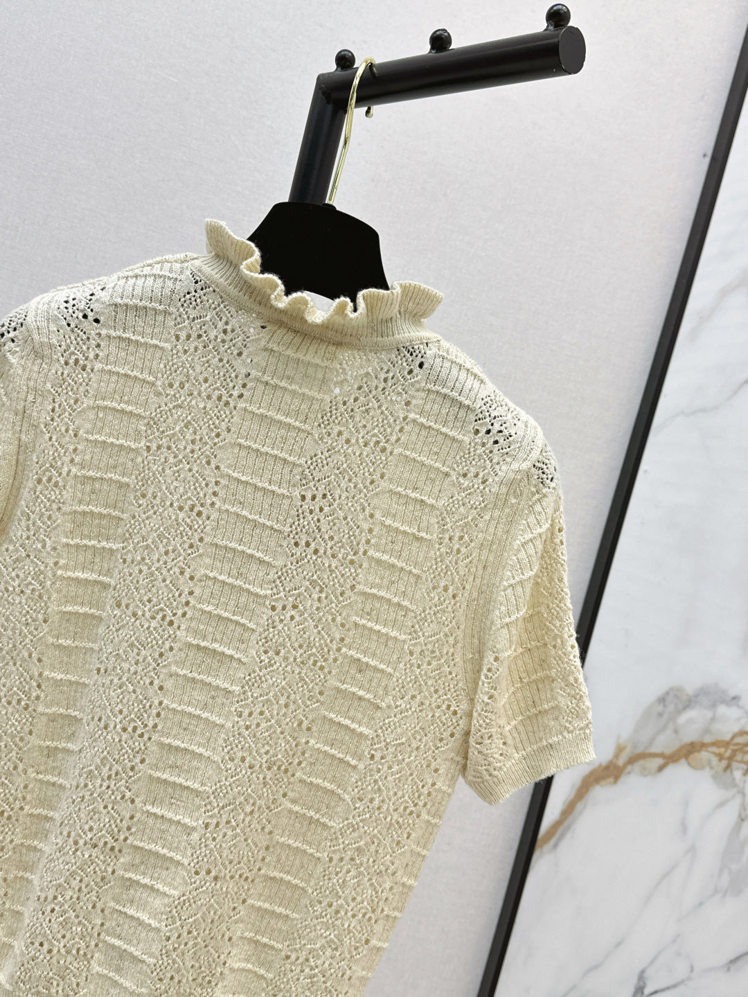 25fw knitted t-shirt