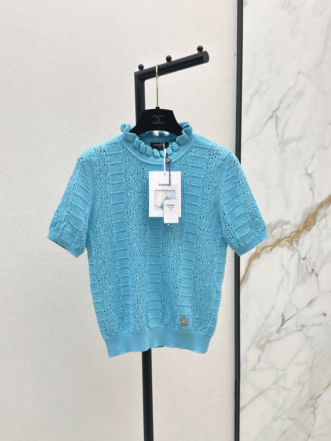 25fw knitted t-shirt