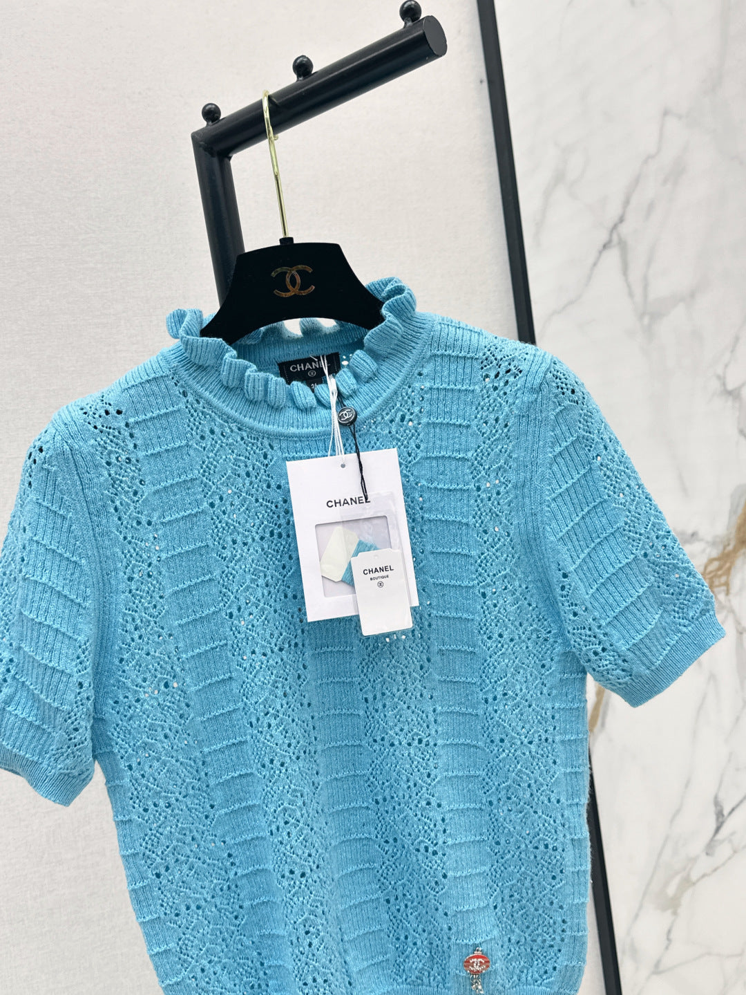 25fw knitted t-shirt