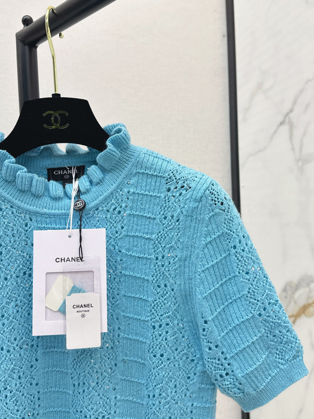 25fw knitted t-shirt