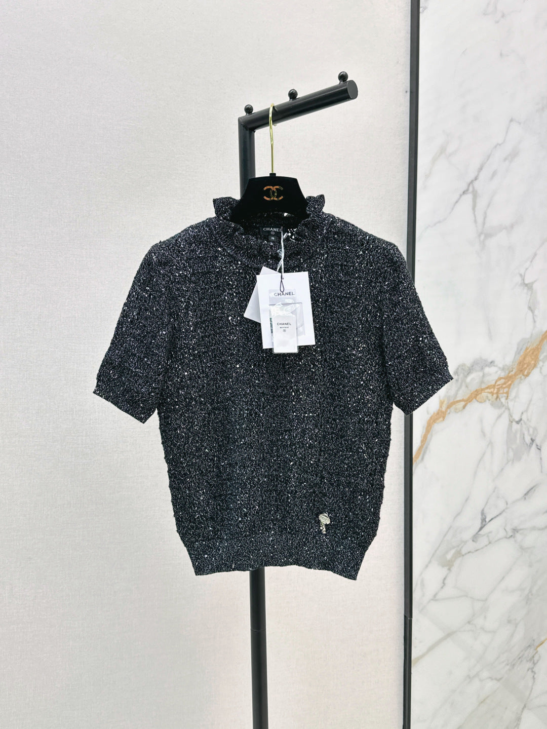 25fw knitted t-shirt