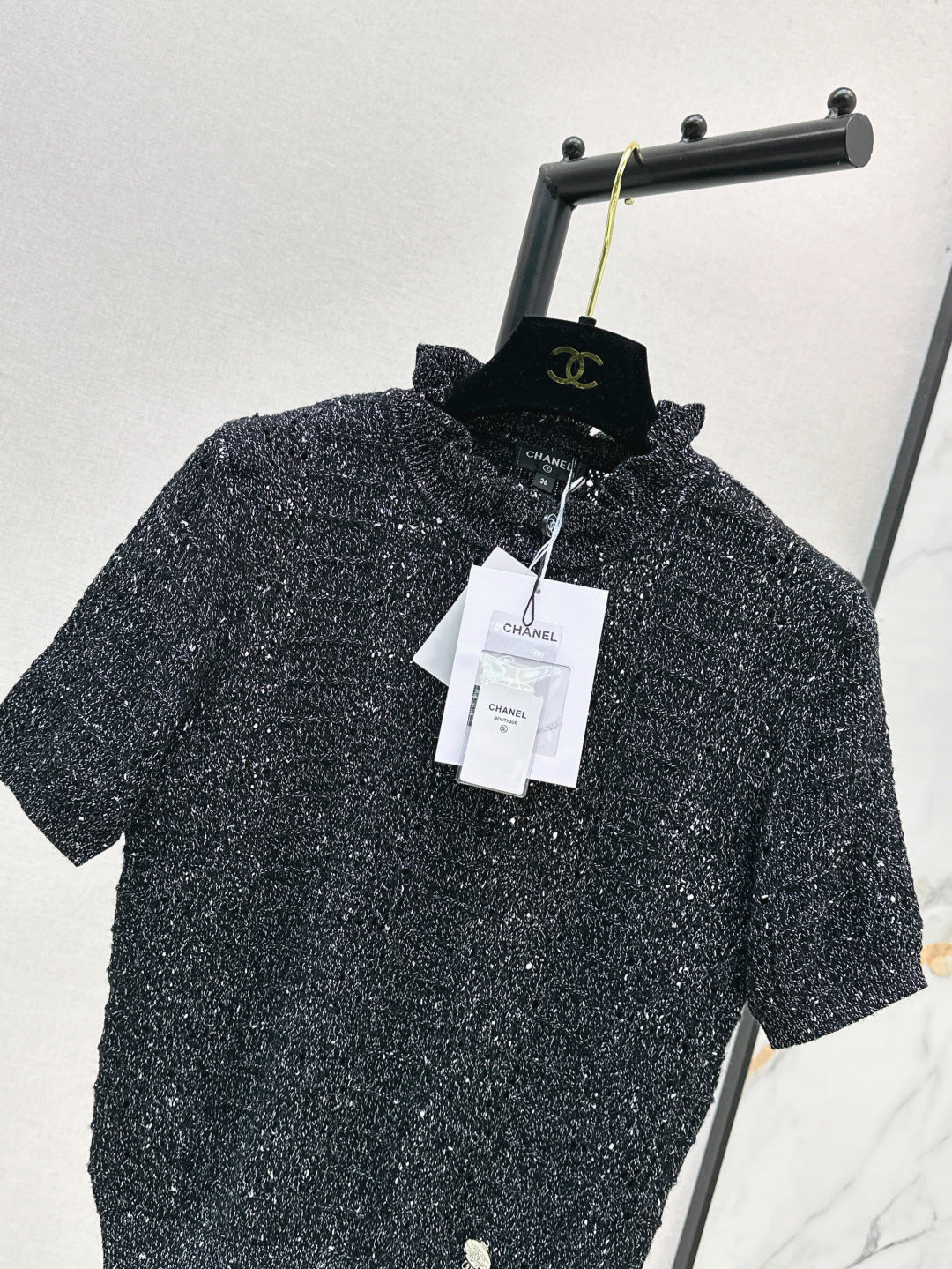 25fw knitted t-shirt