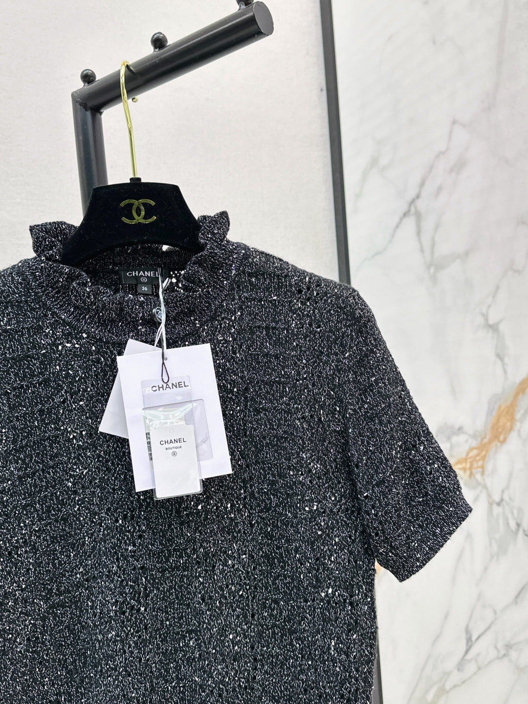 25fw knitted t-shirt