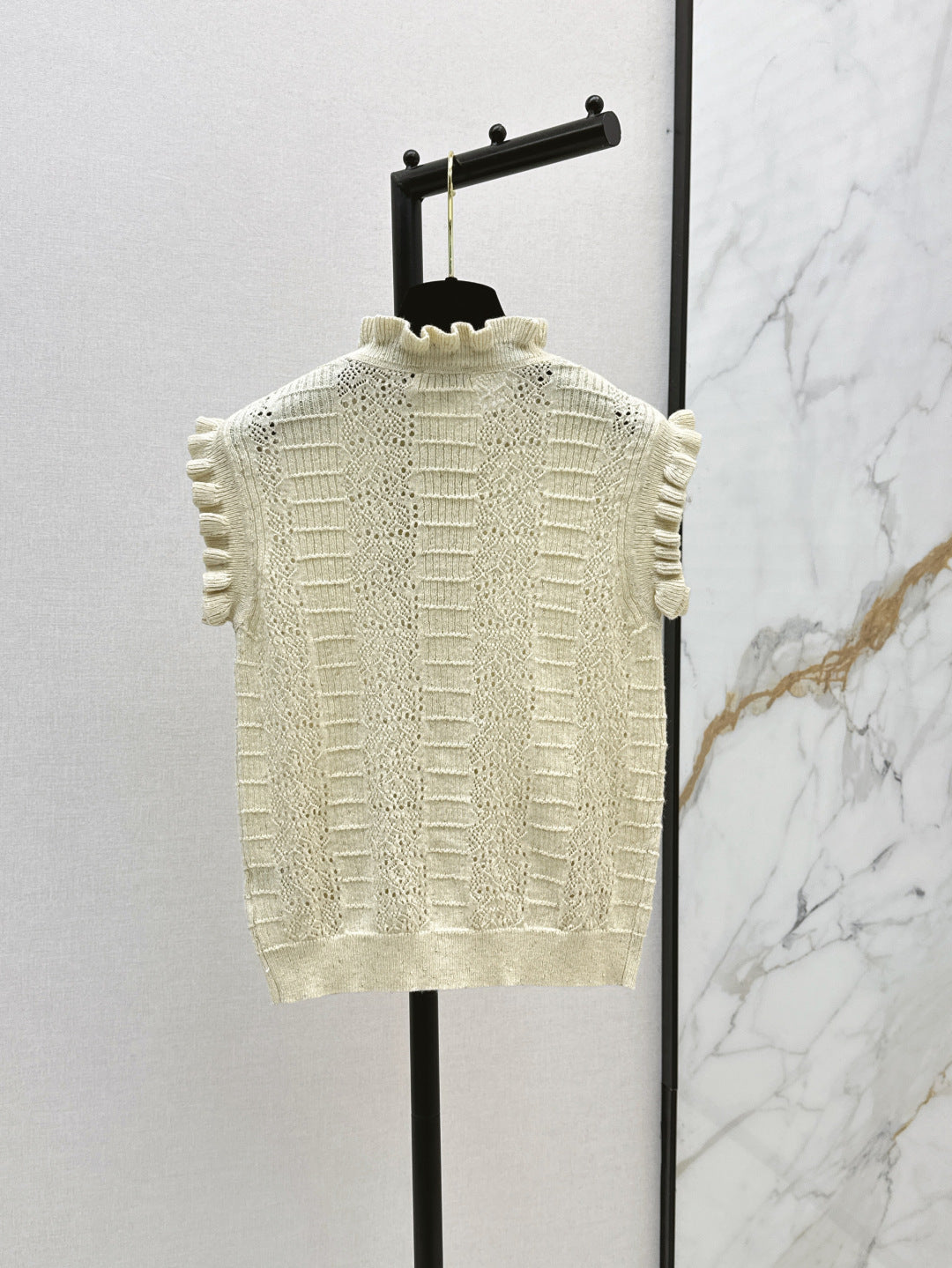 25fw knitted vest