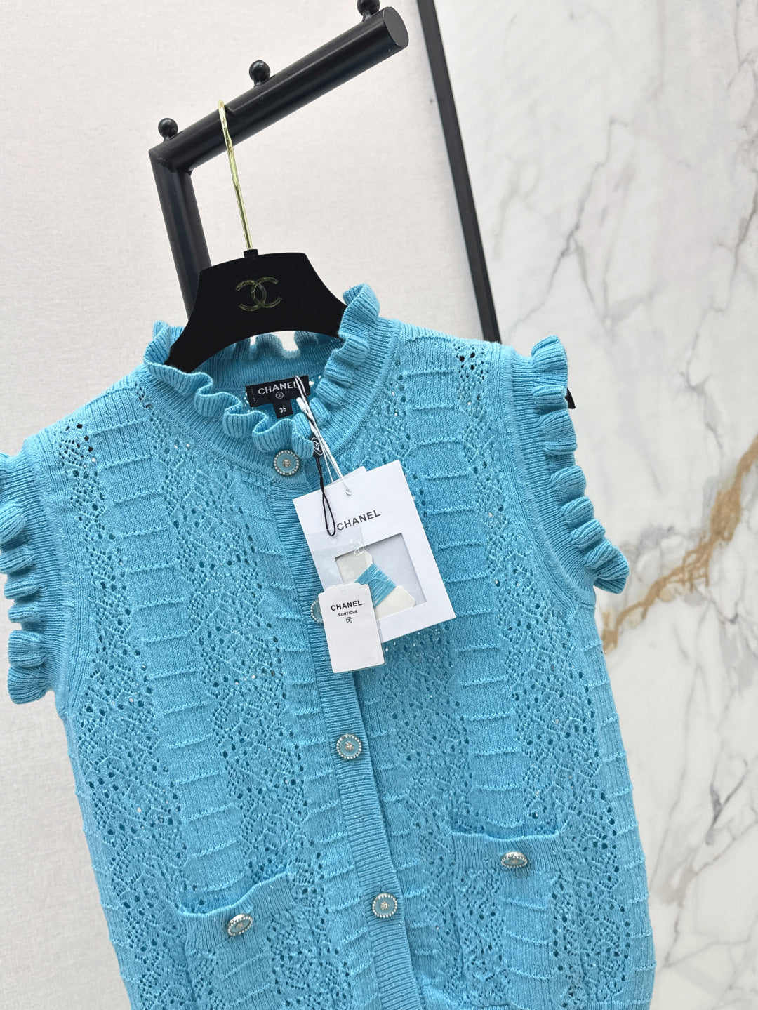 25fw knitted vest
