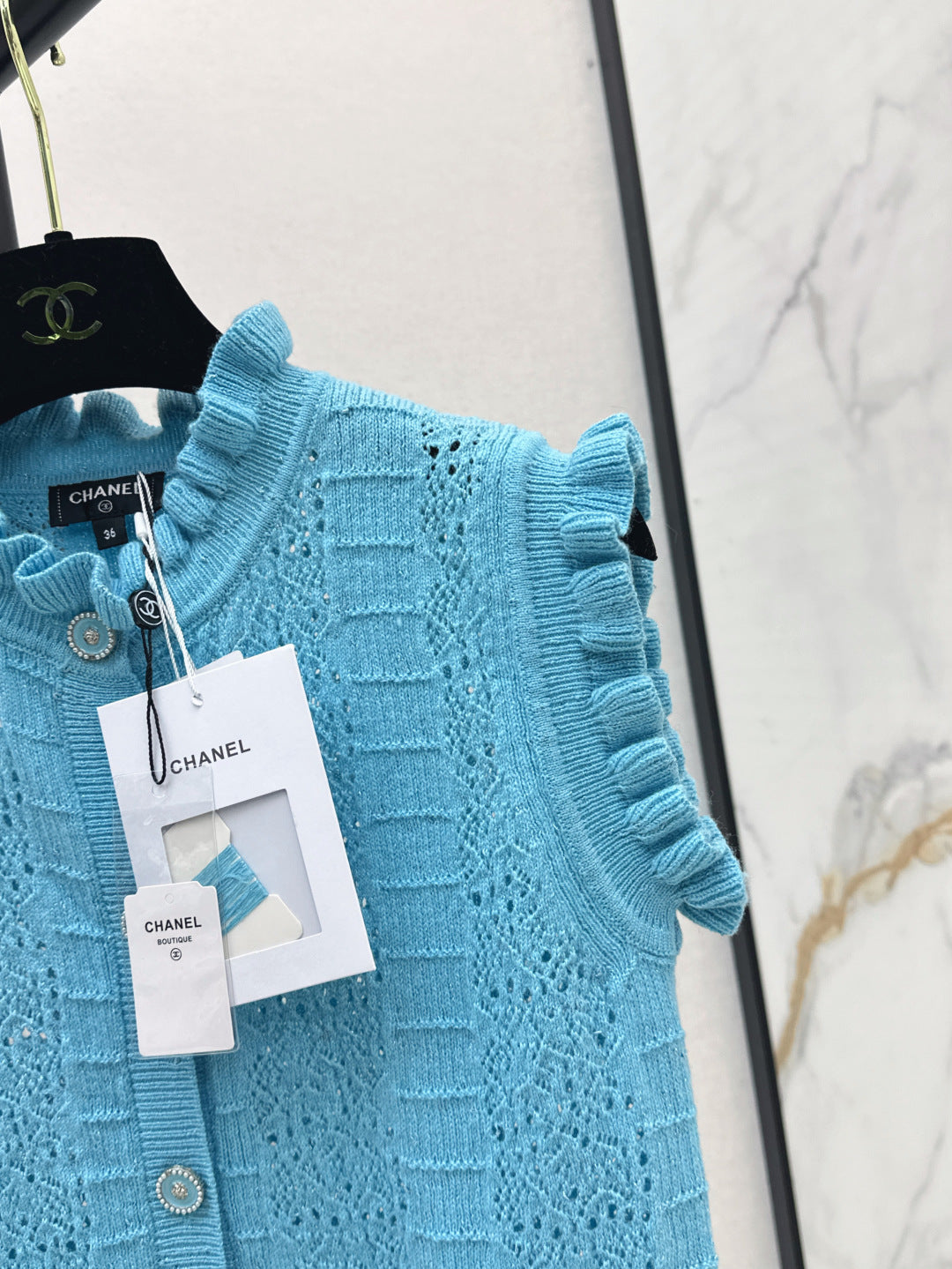 25fw knitted vest