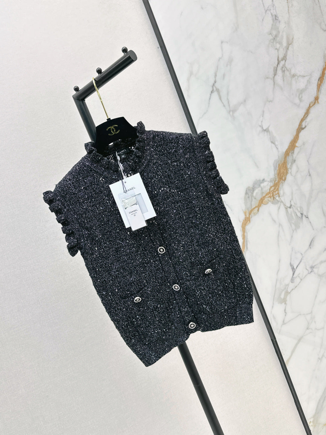 25fw knitted vest