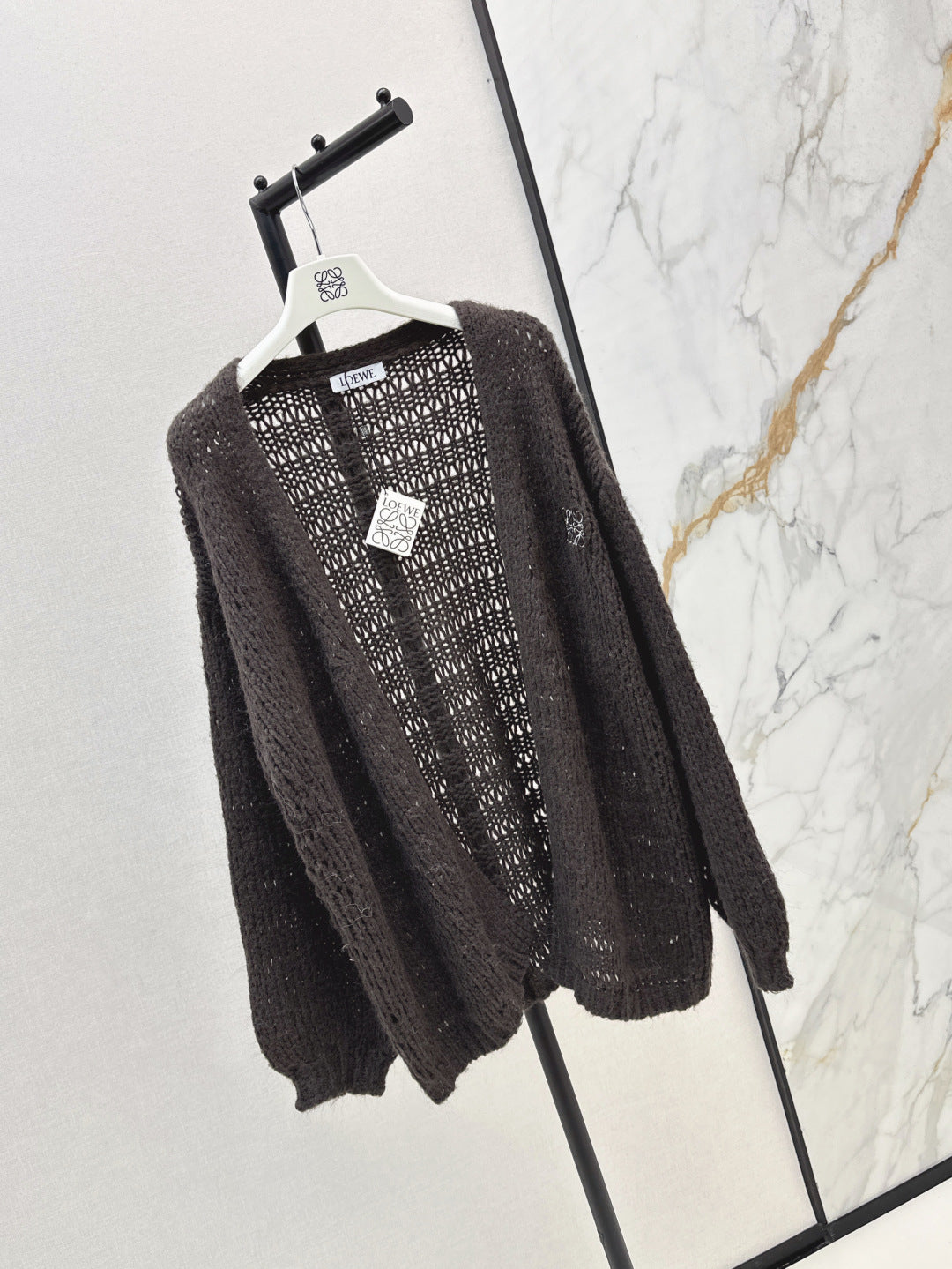 25fw embroidered cardigan