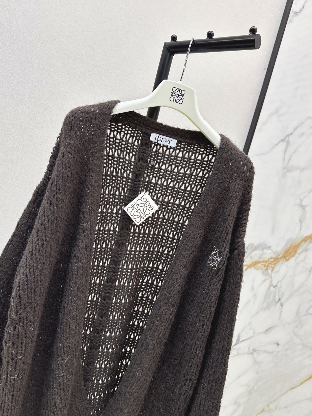 25fw embroidered cardigan