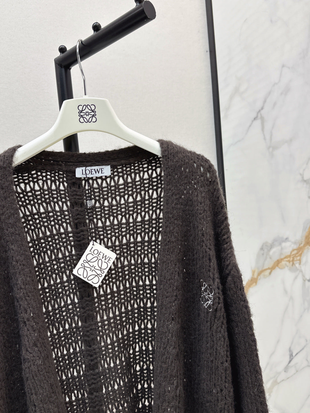 25fw embroidered cardigan