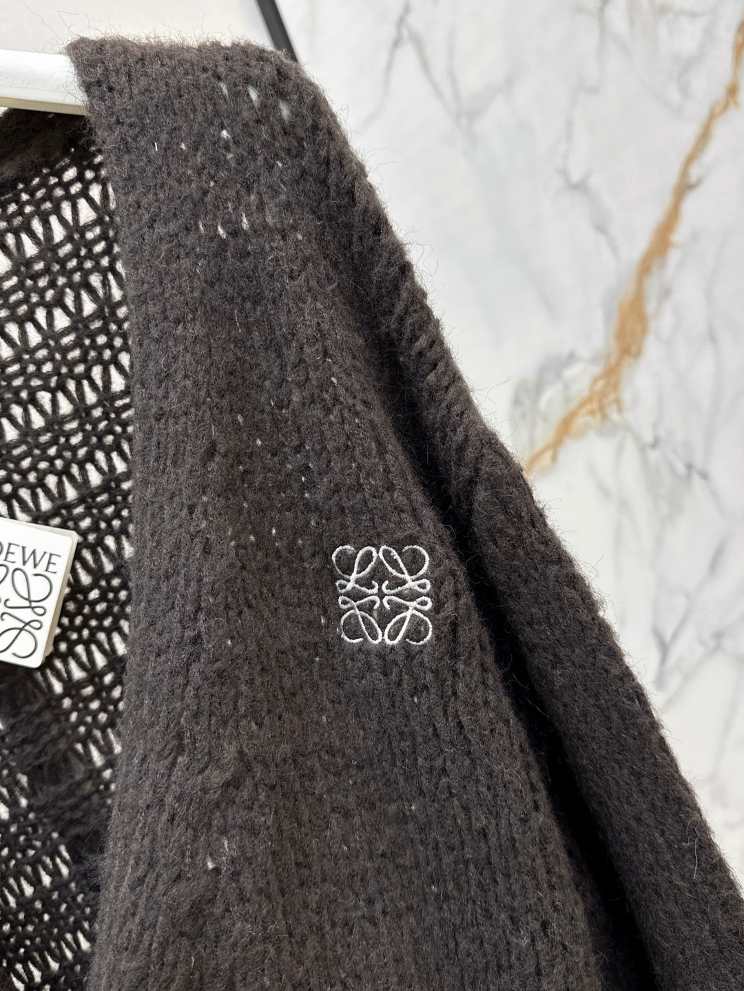 25fw embroidered cardigan