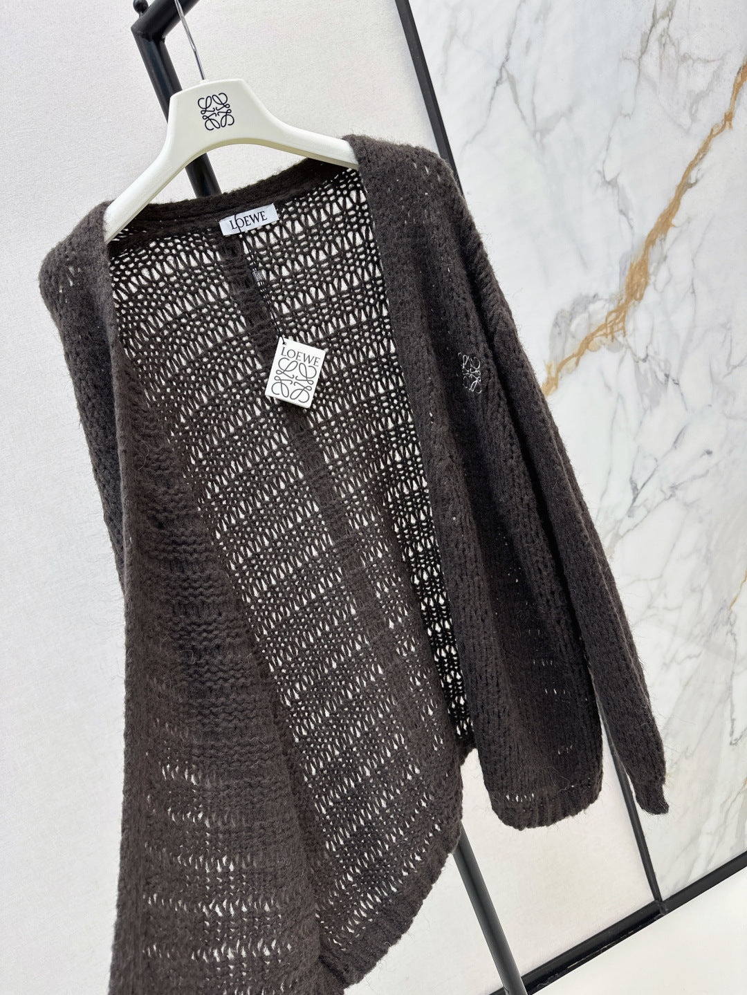 25fw embroidered cardigan