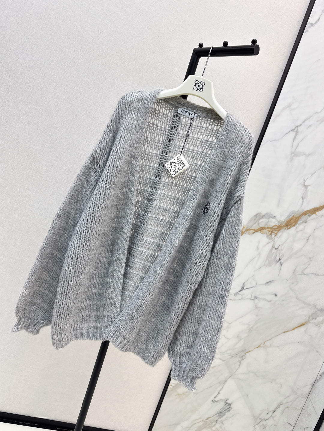 25fw embroidered cardigan