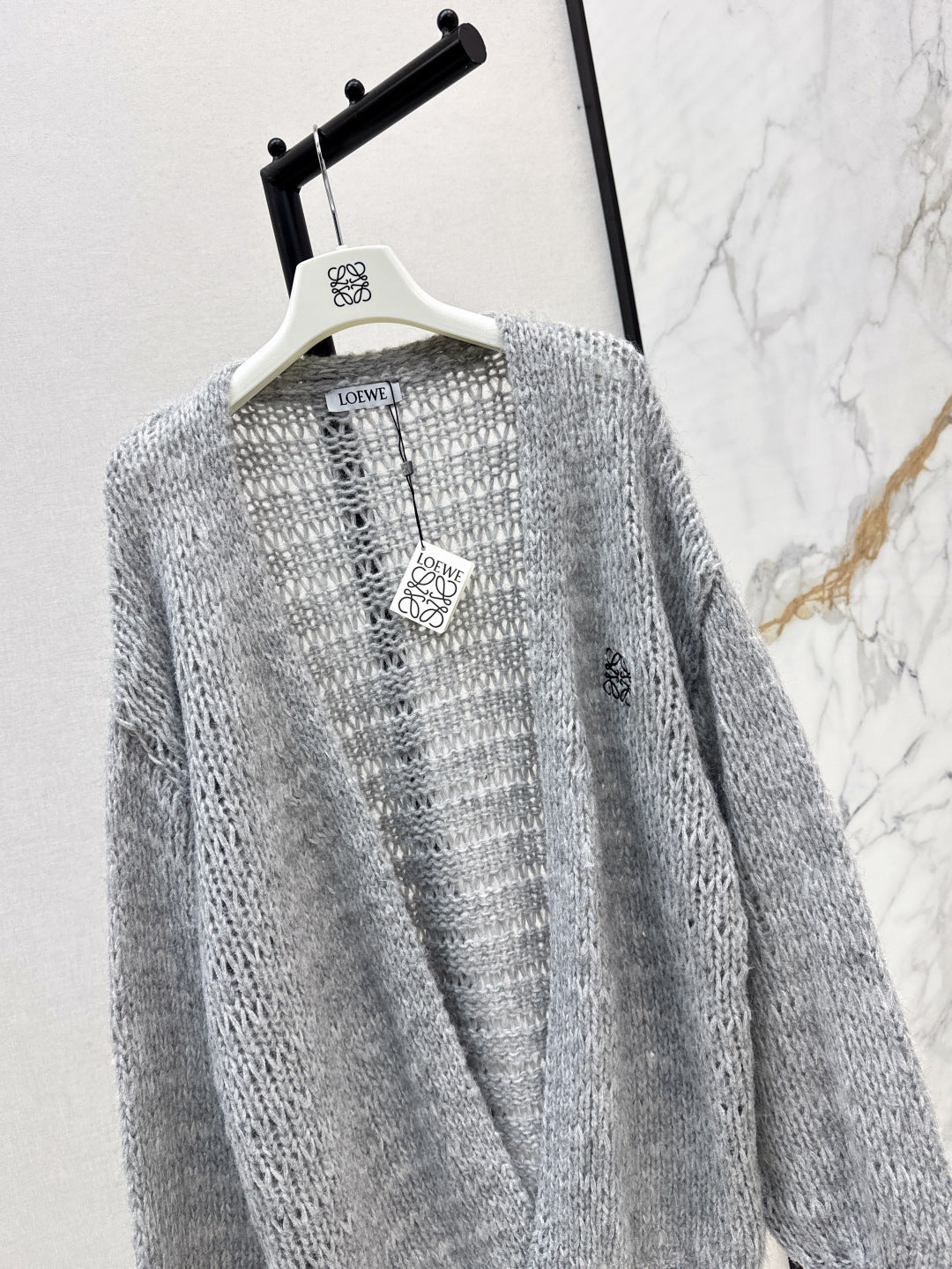25fw embroidered cardigan