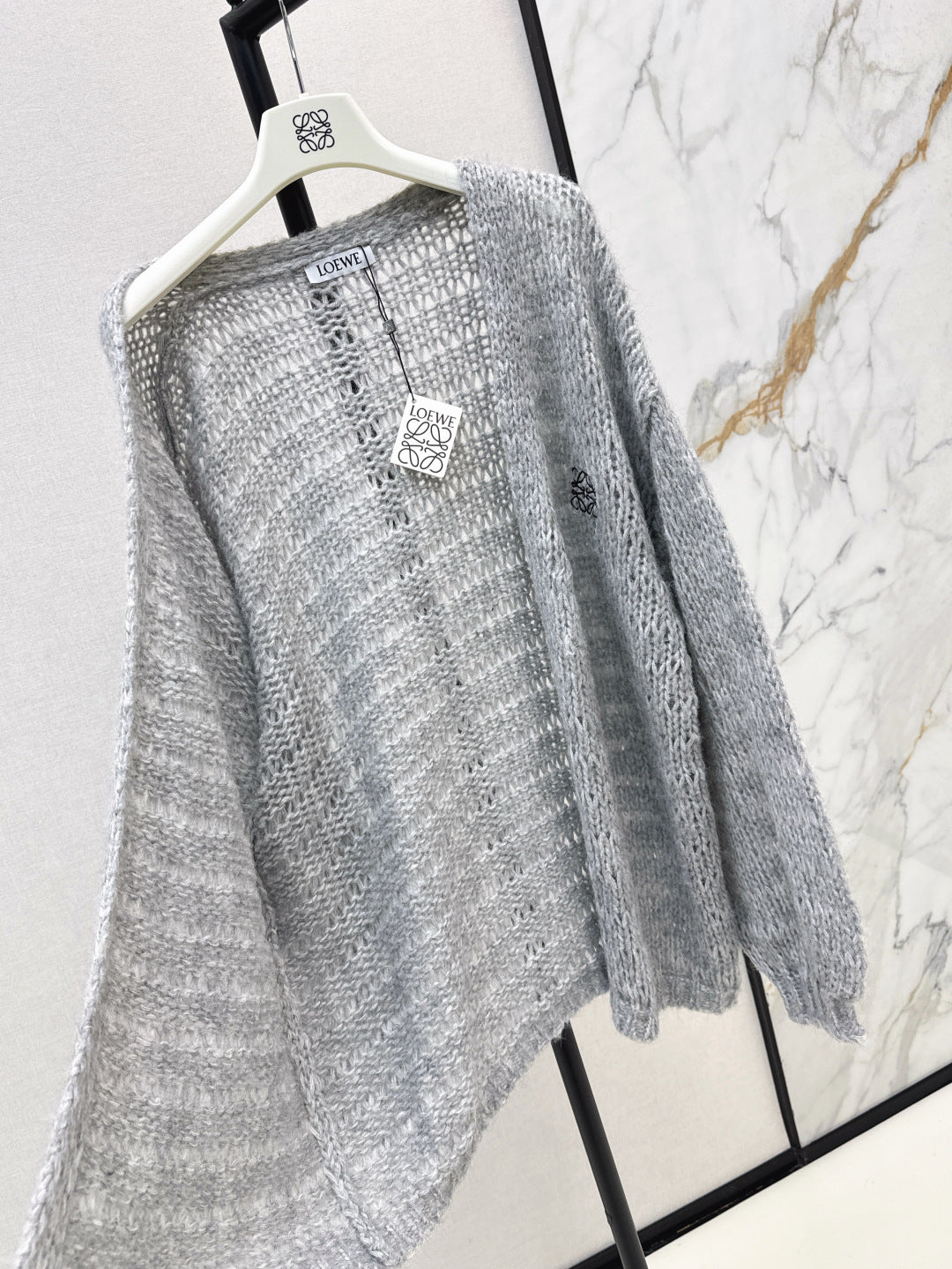 25fw embroidered cardigan