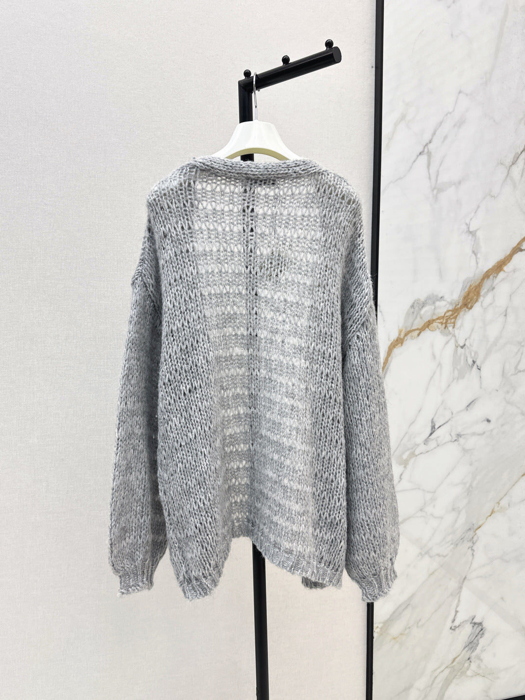 25fw embroidered cardigan