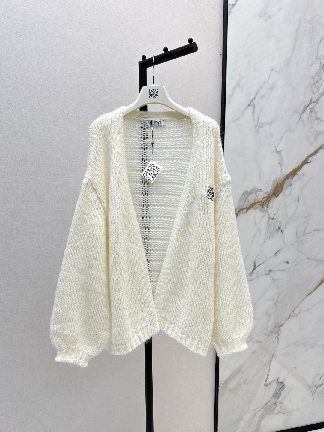 25fw embroidered cardigan