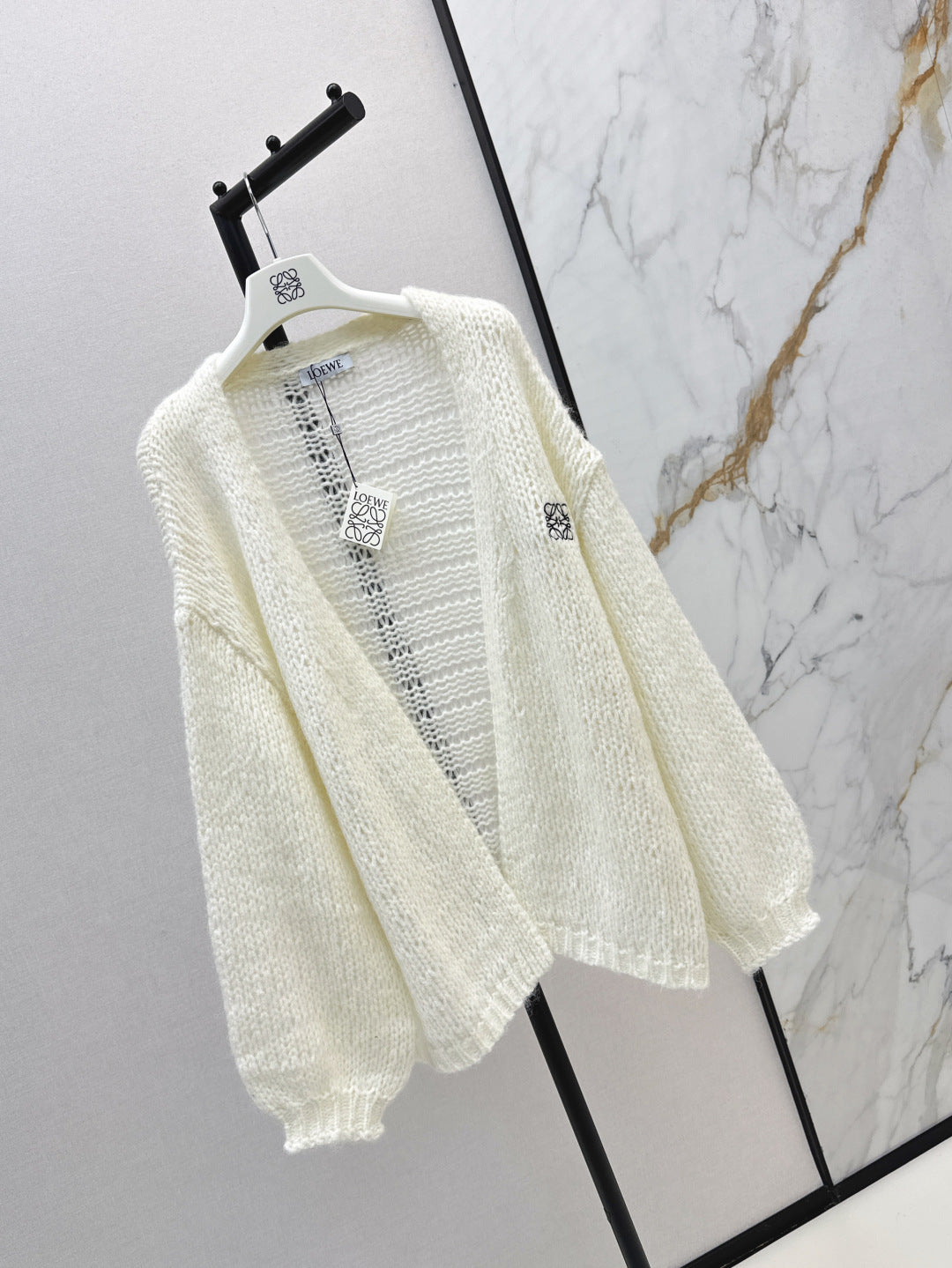 25fw embroidered cardigan