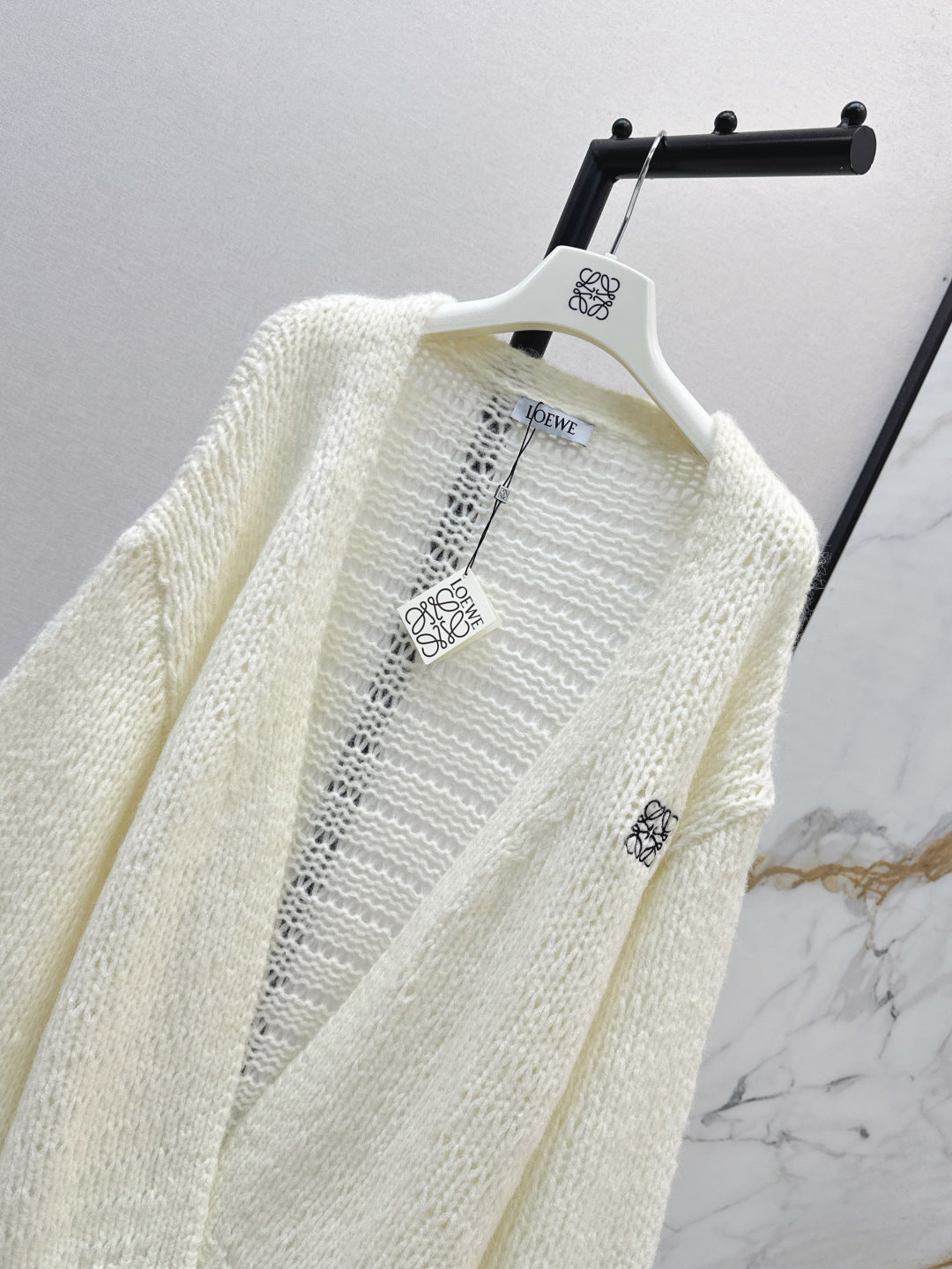 25fw embroidered cardigan