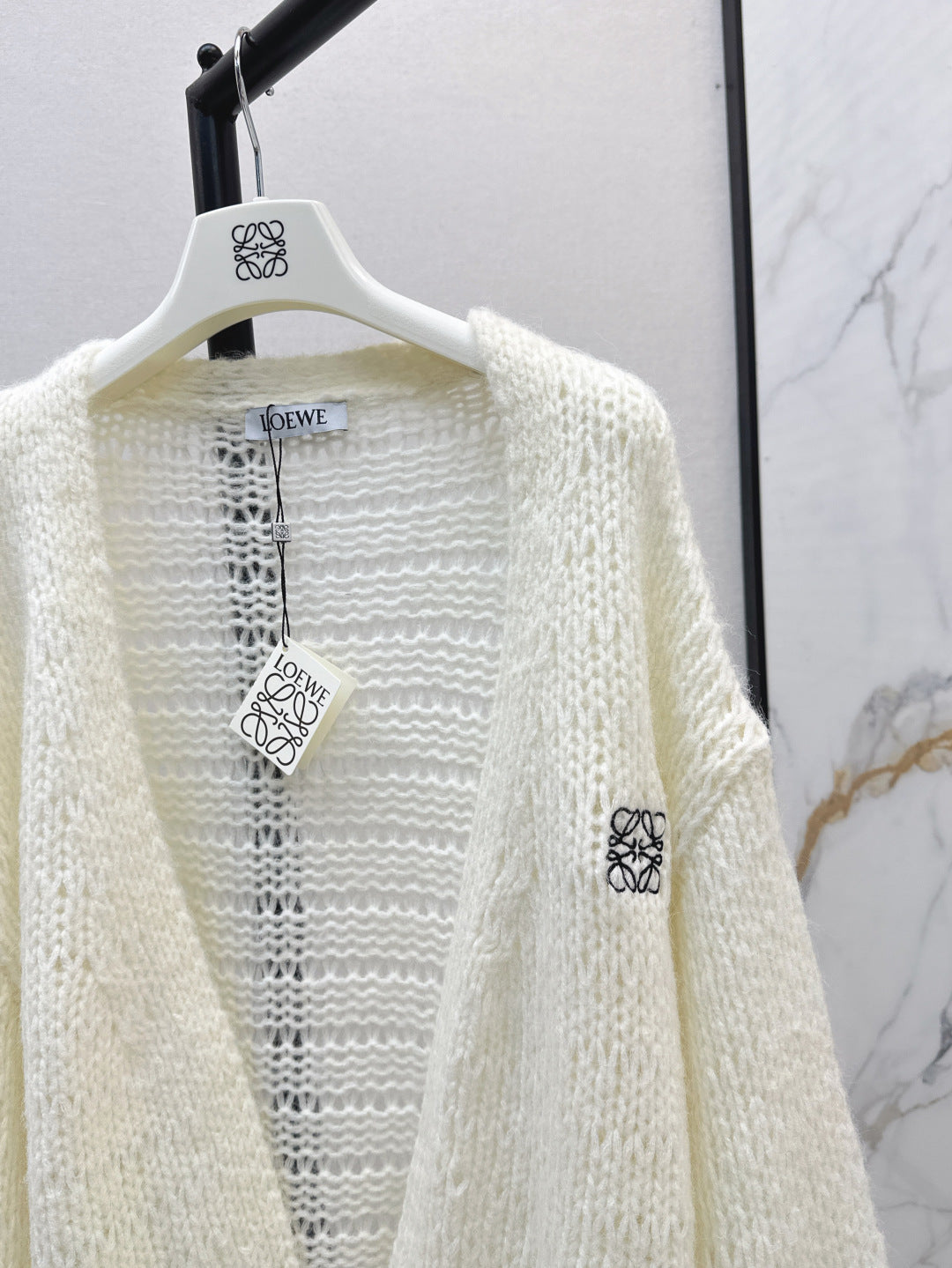 25fw embroidered cardigan