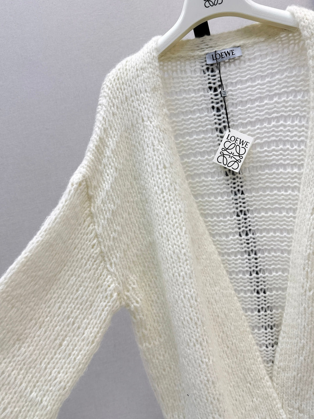 25fw embroidered cardigan