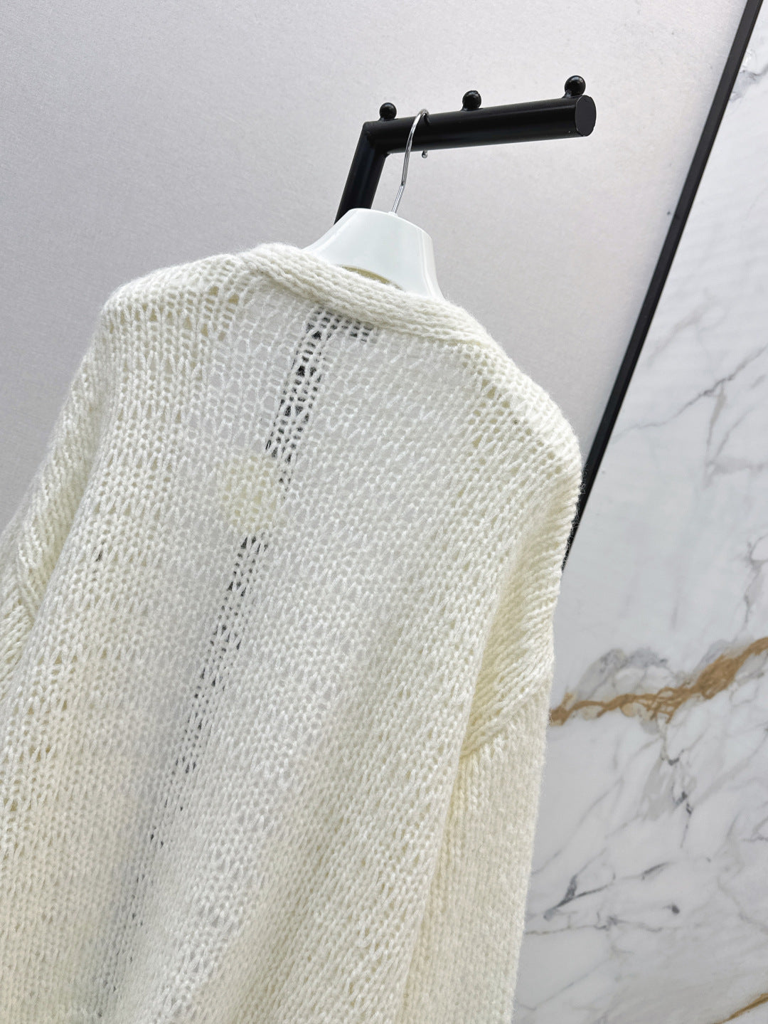 25fw embroidered cardigan