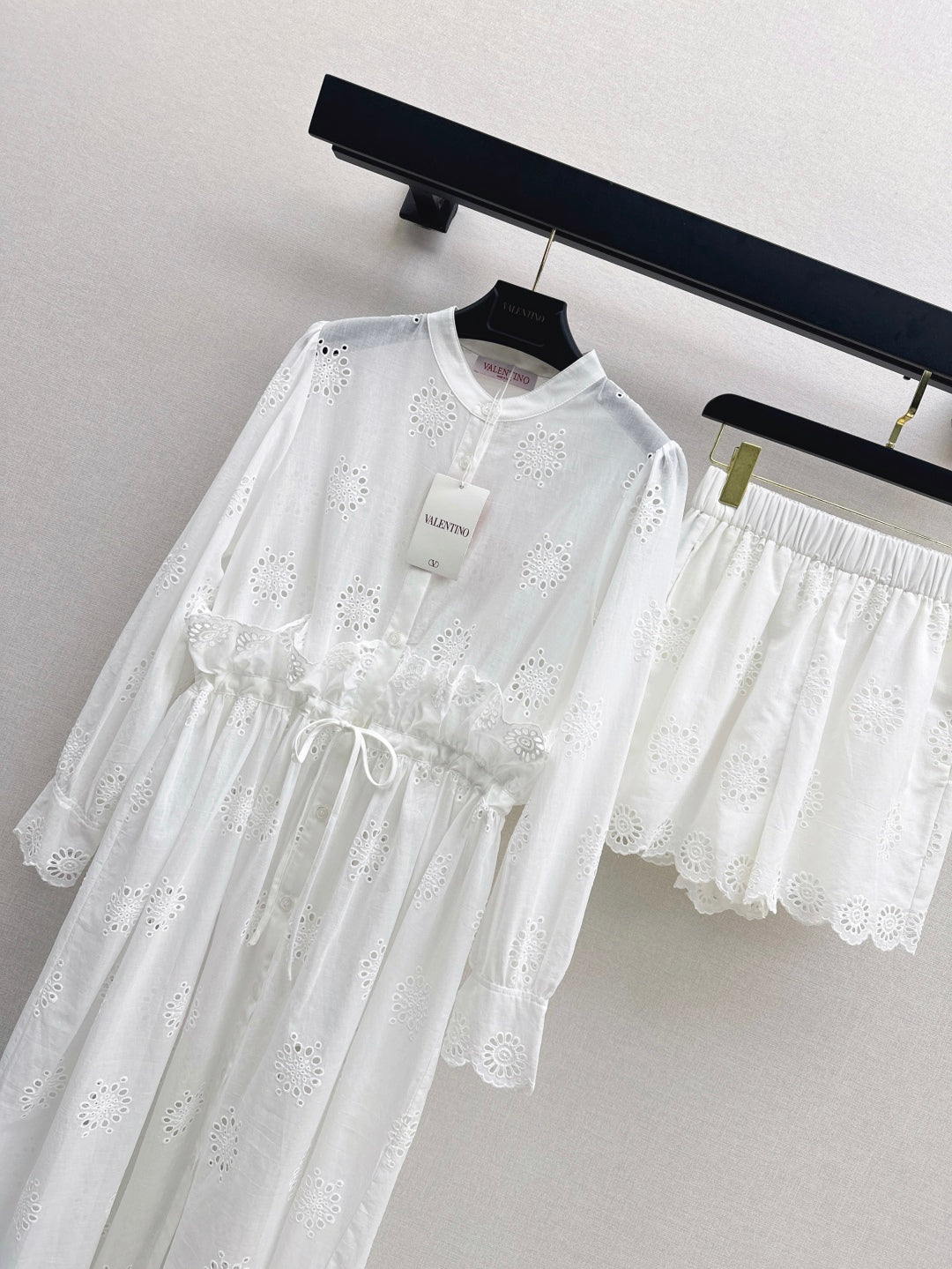 25ss embroidered dress set