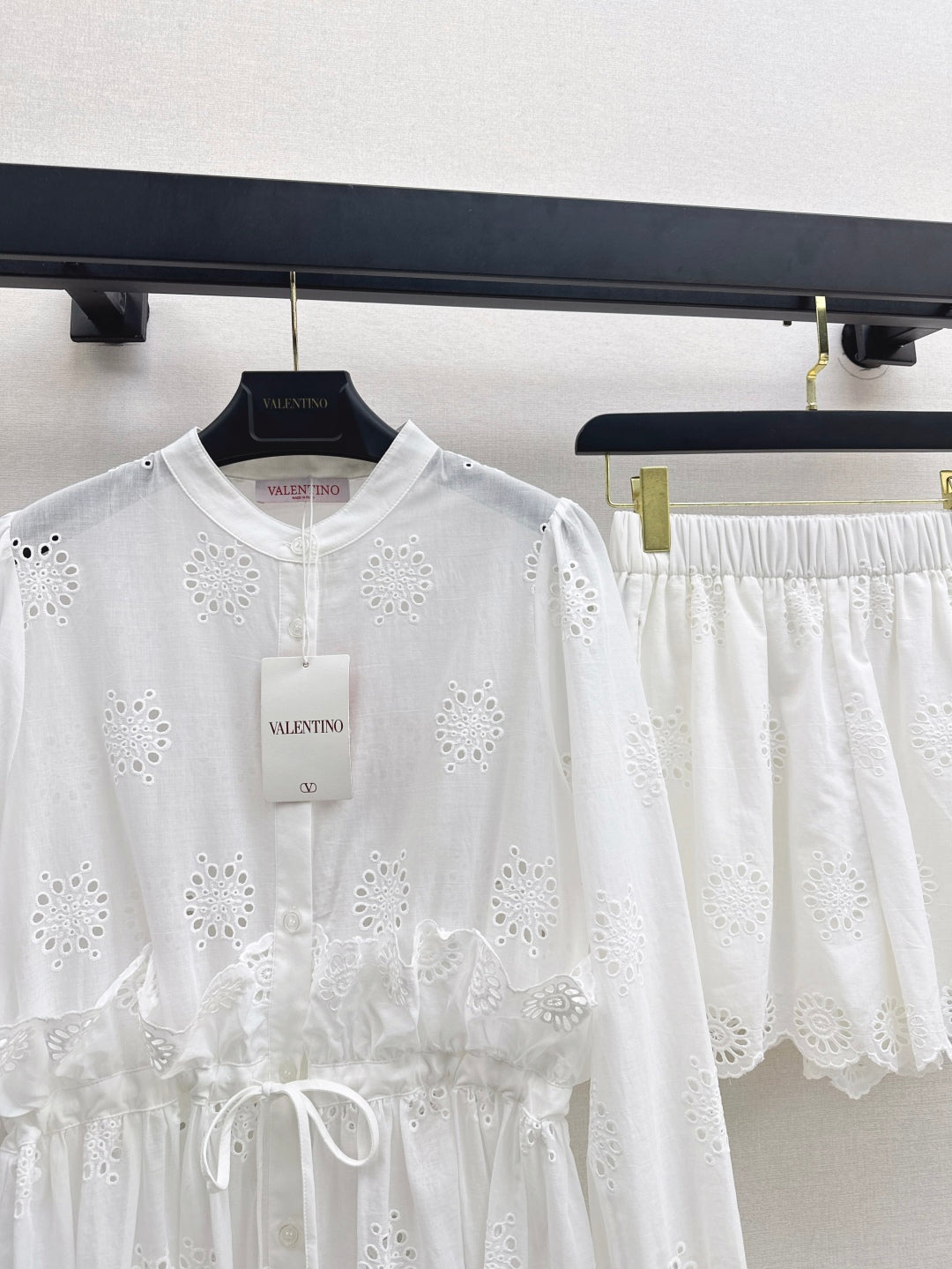 25ss embroidered dress set