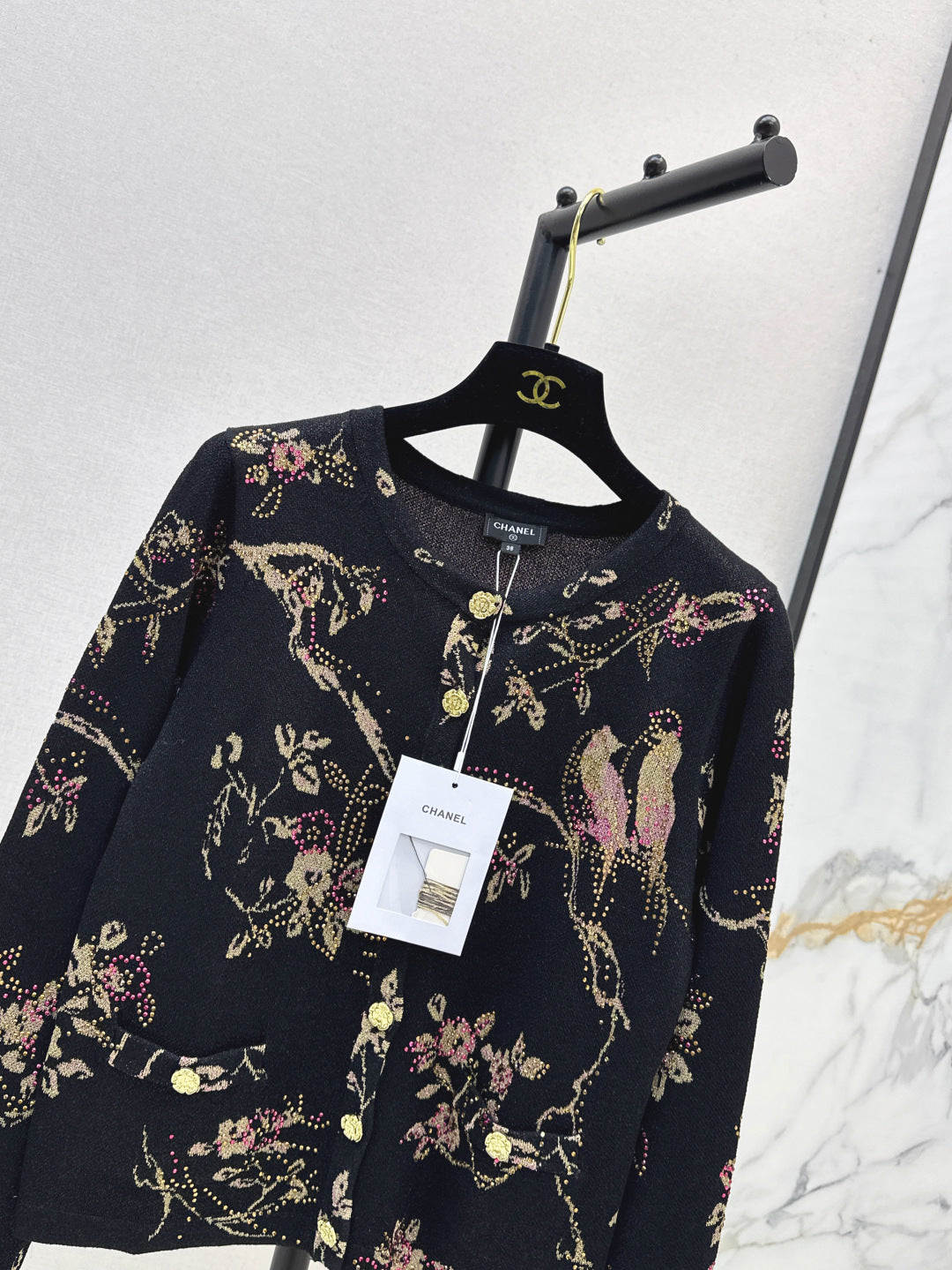 25fw jacquard cardigan