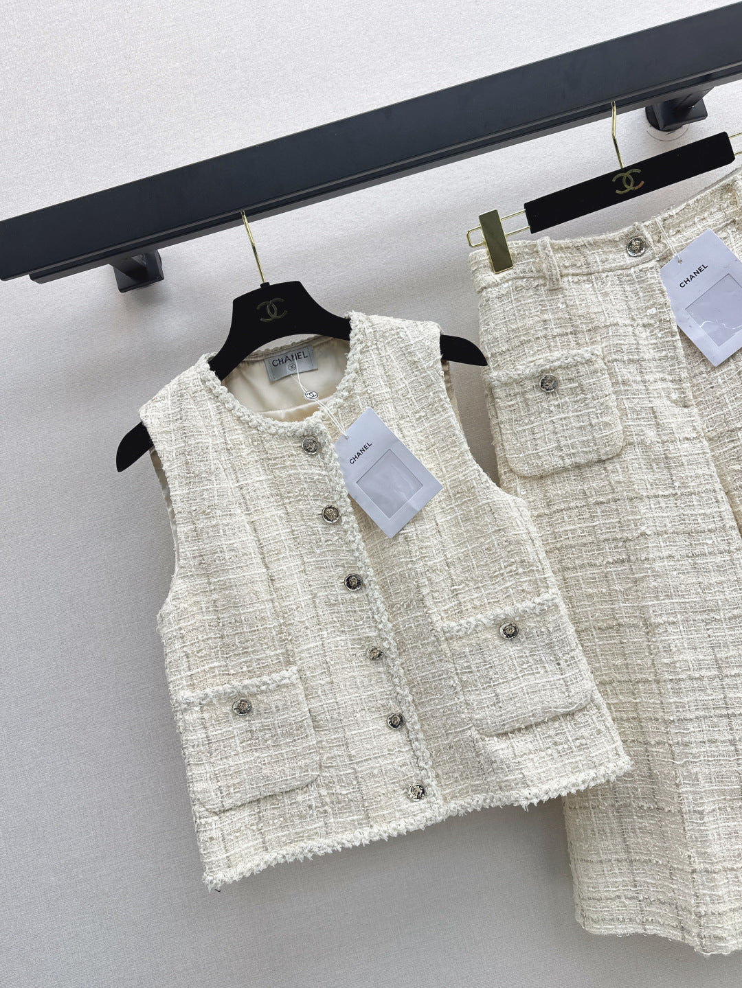 25fw woven vest
