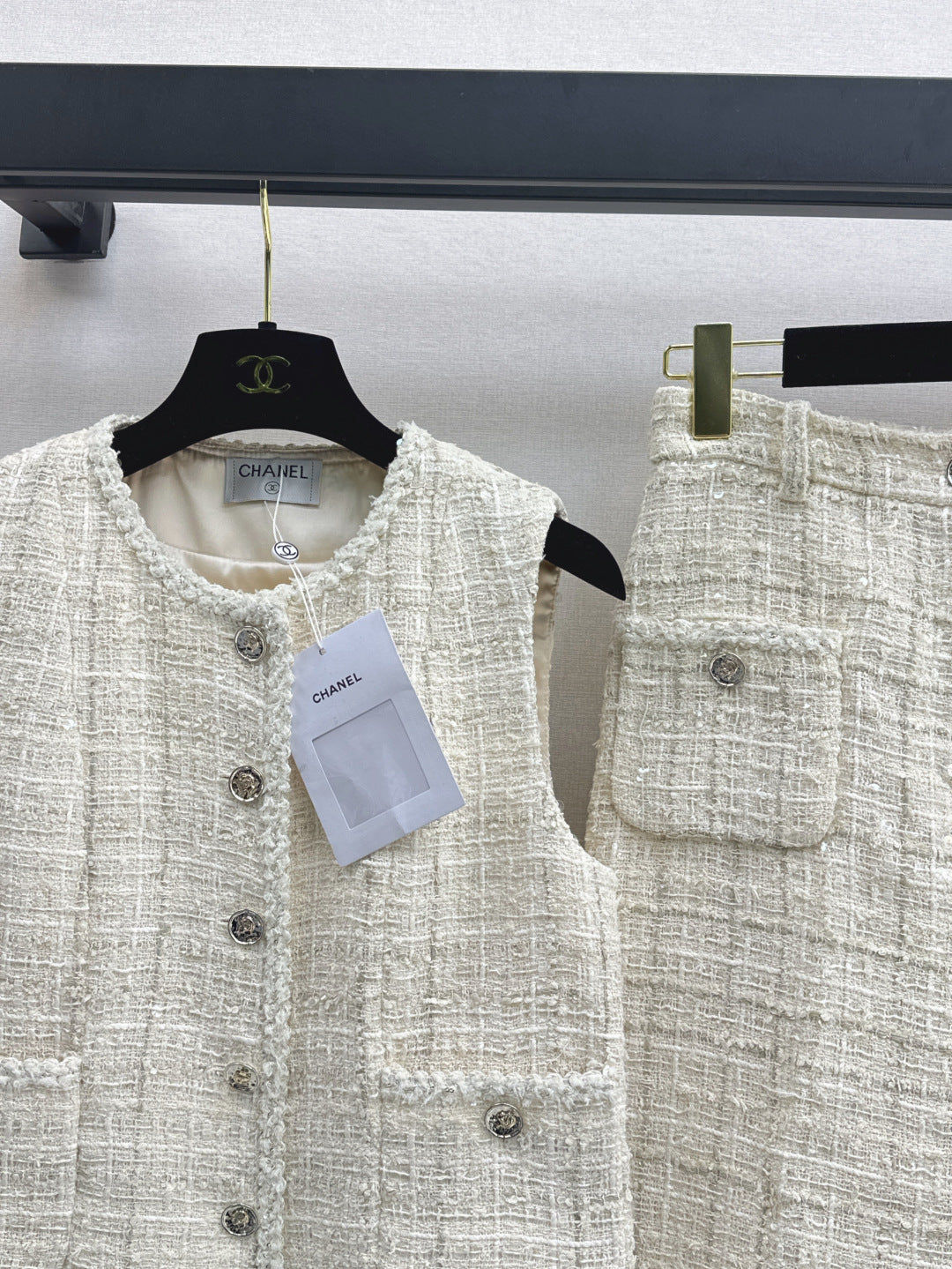 25fw woven vest