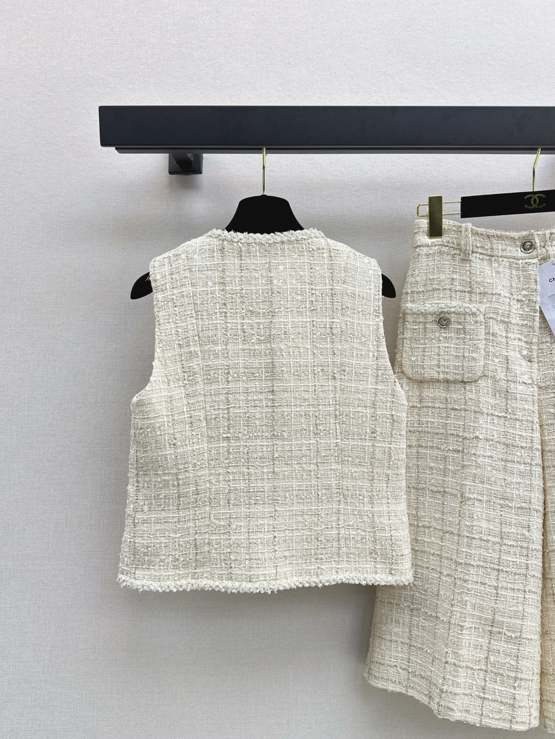 25fw woven vest