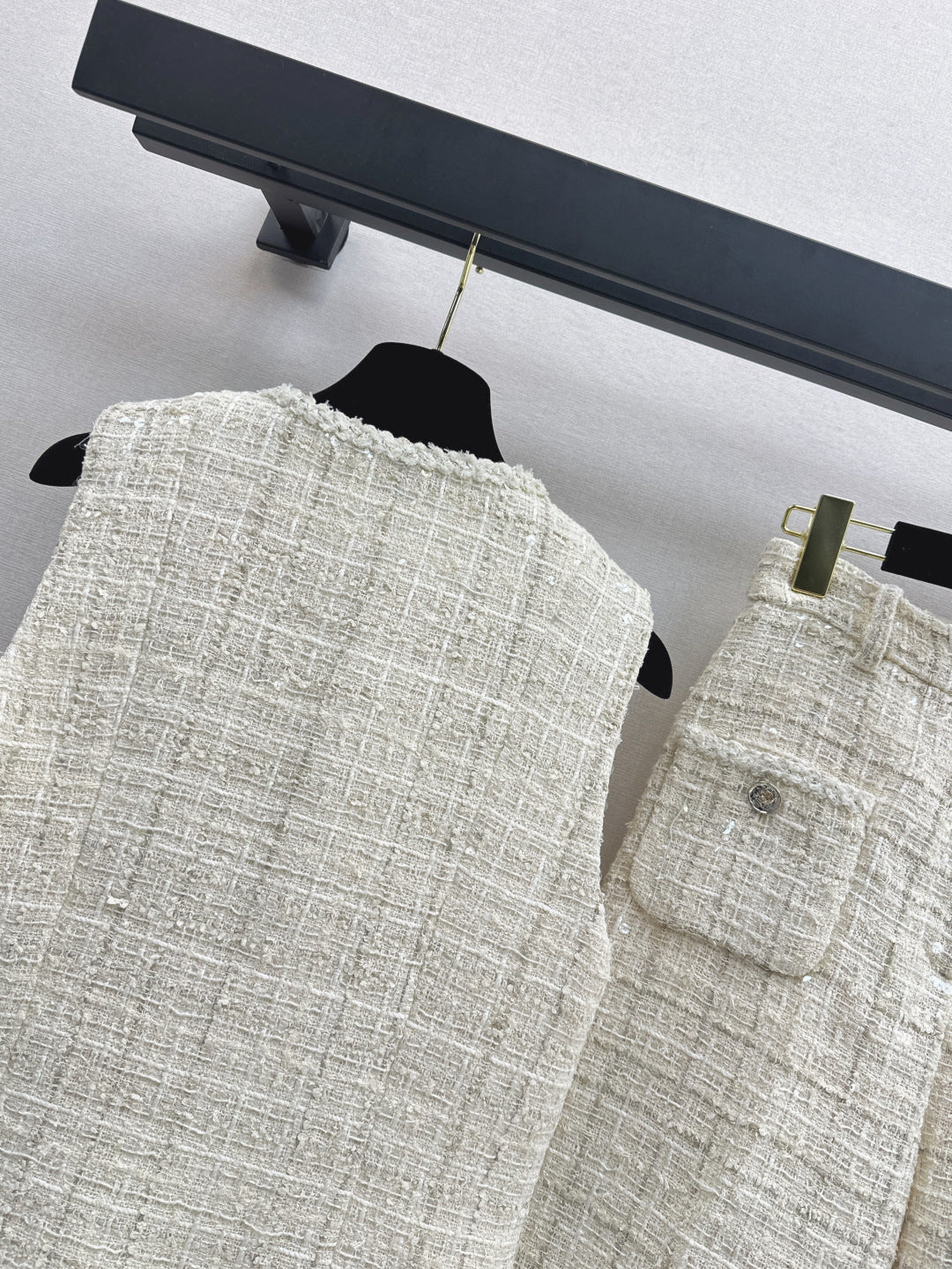 25fw woven vest