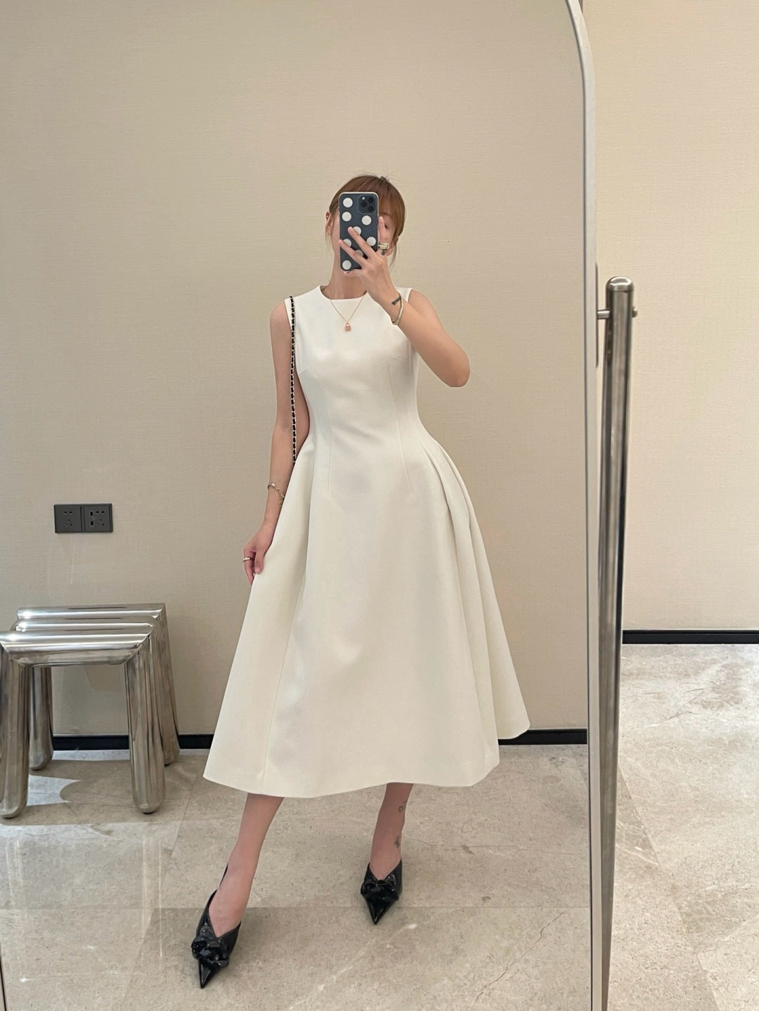 25fw sleeveless dress