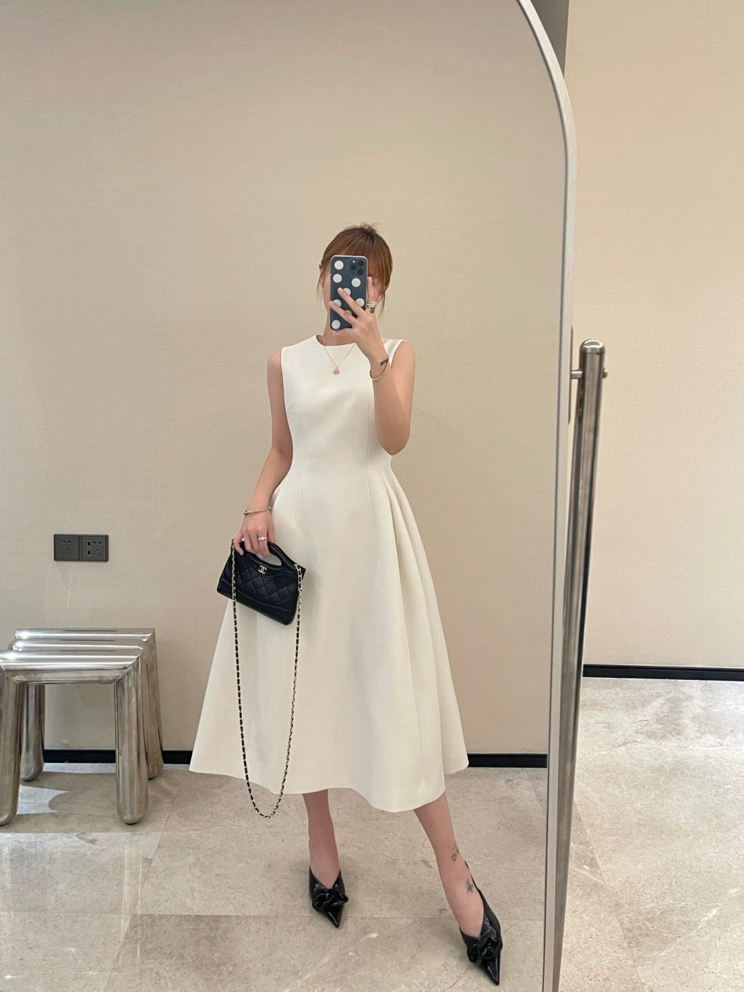 25fw sleeveless dress