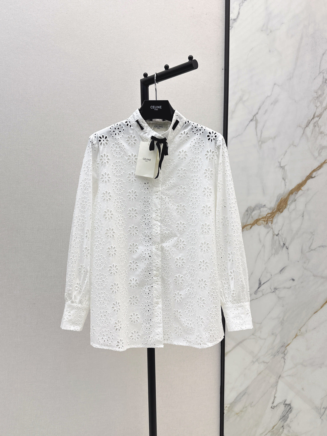 25fw embroidered shirt