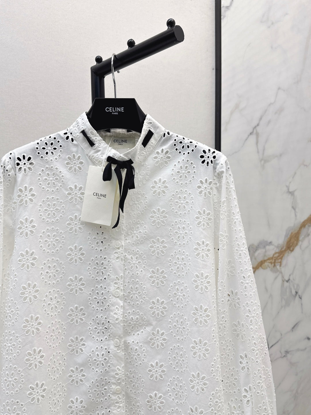 25fw embroidered shirt