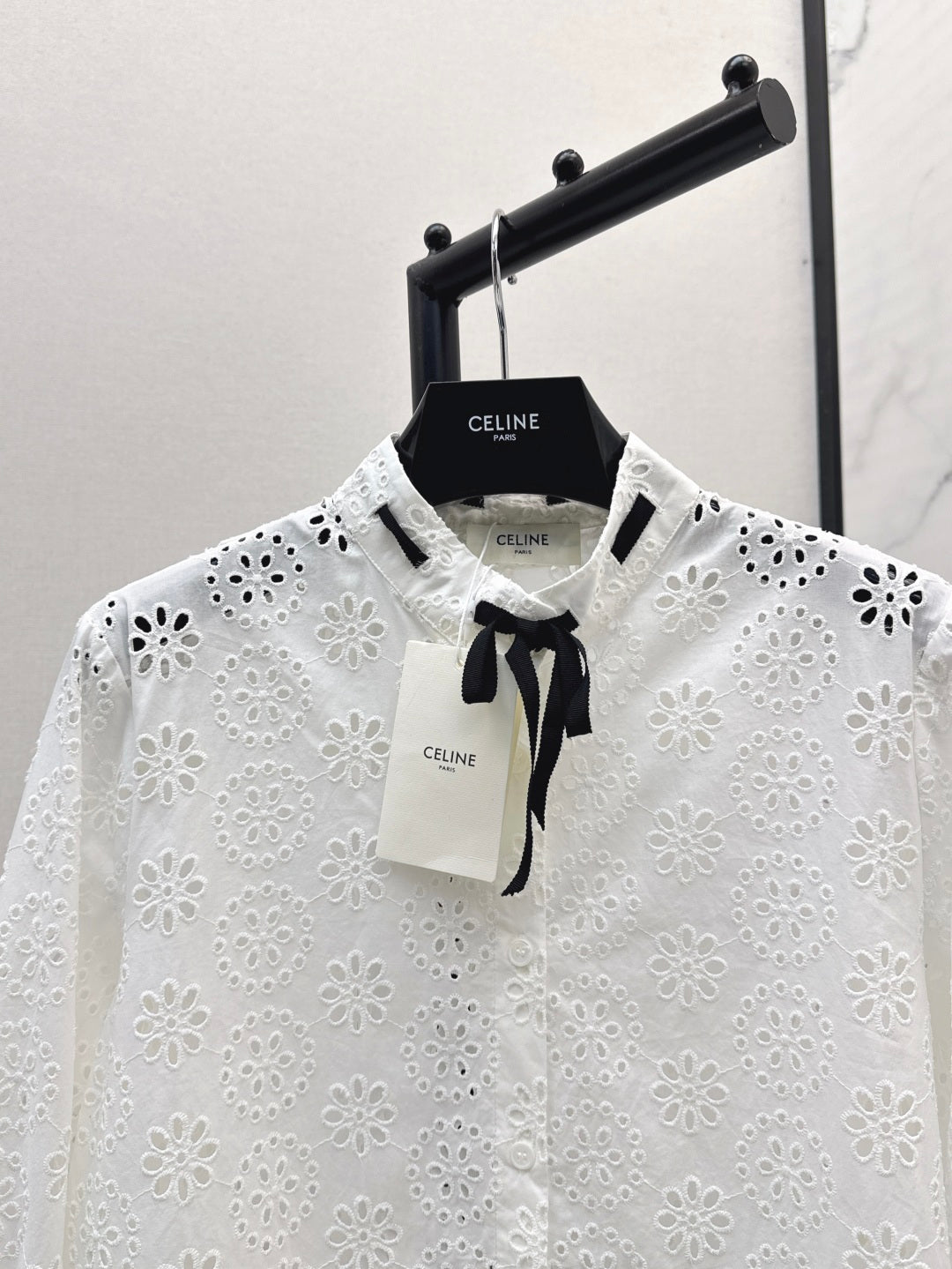 25fw embroidered shirt