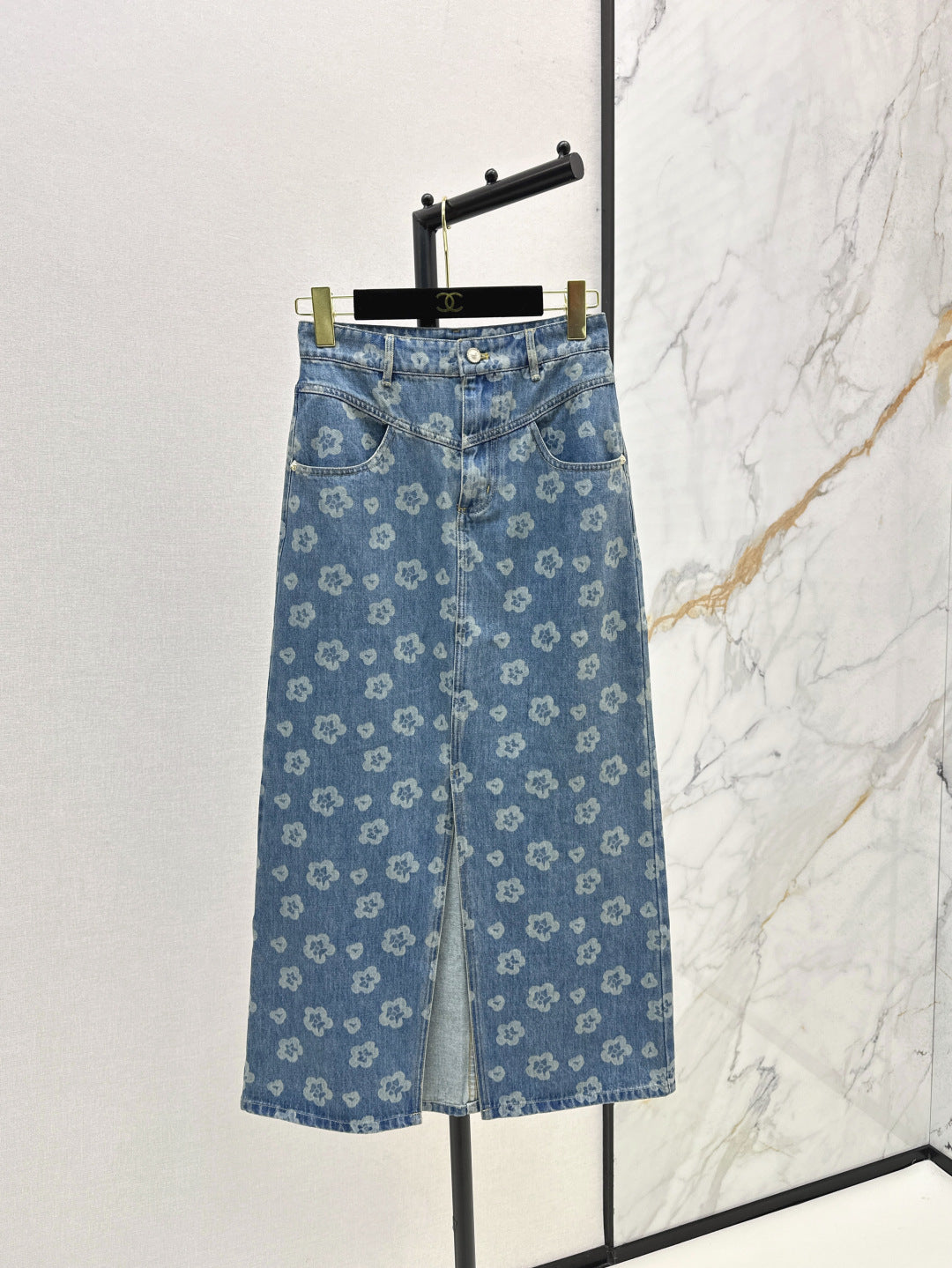 25fw printed skirt