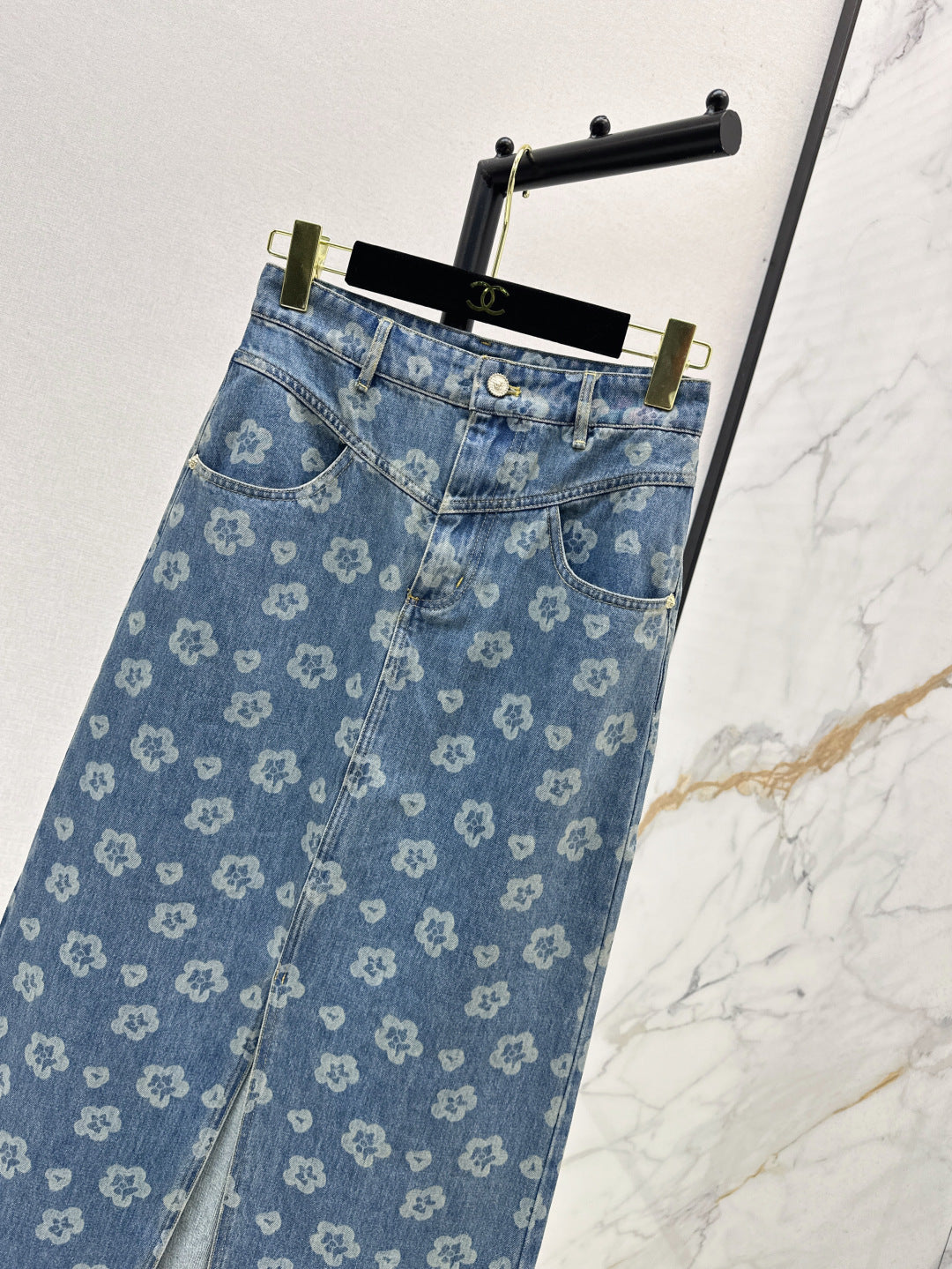 25fw printed skirt