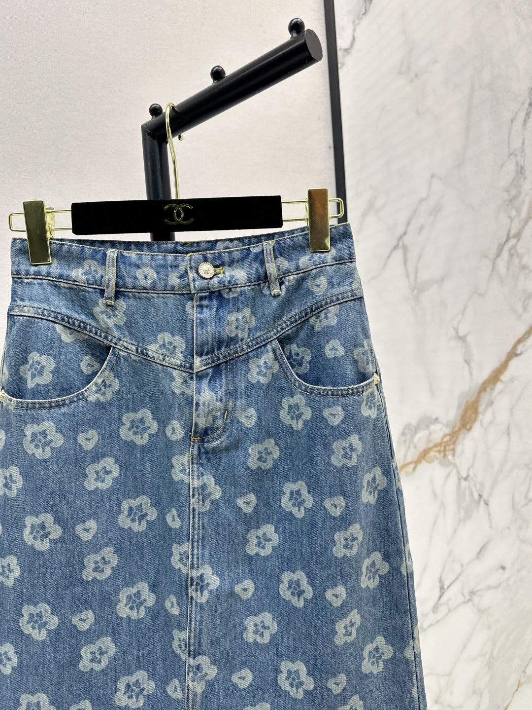 25fw printed skirt