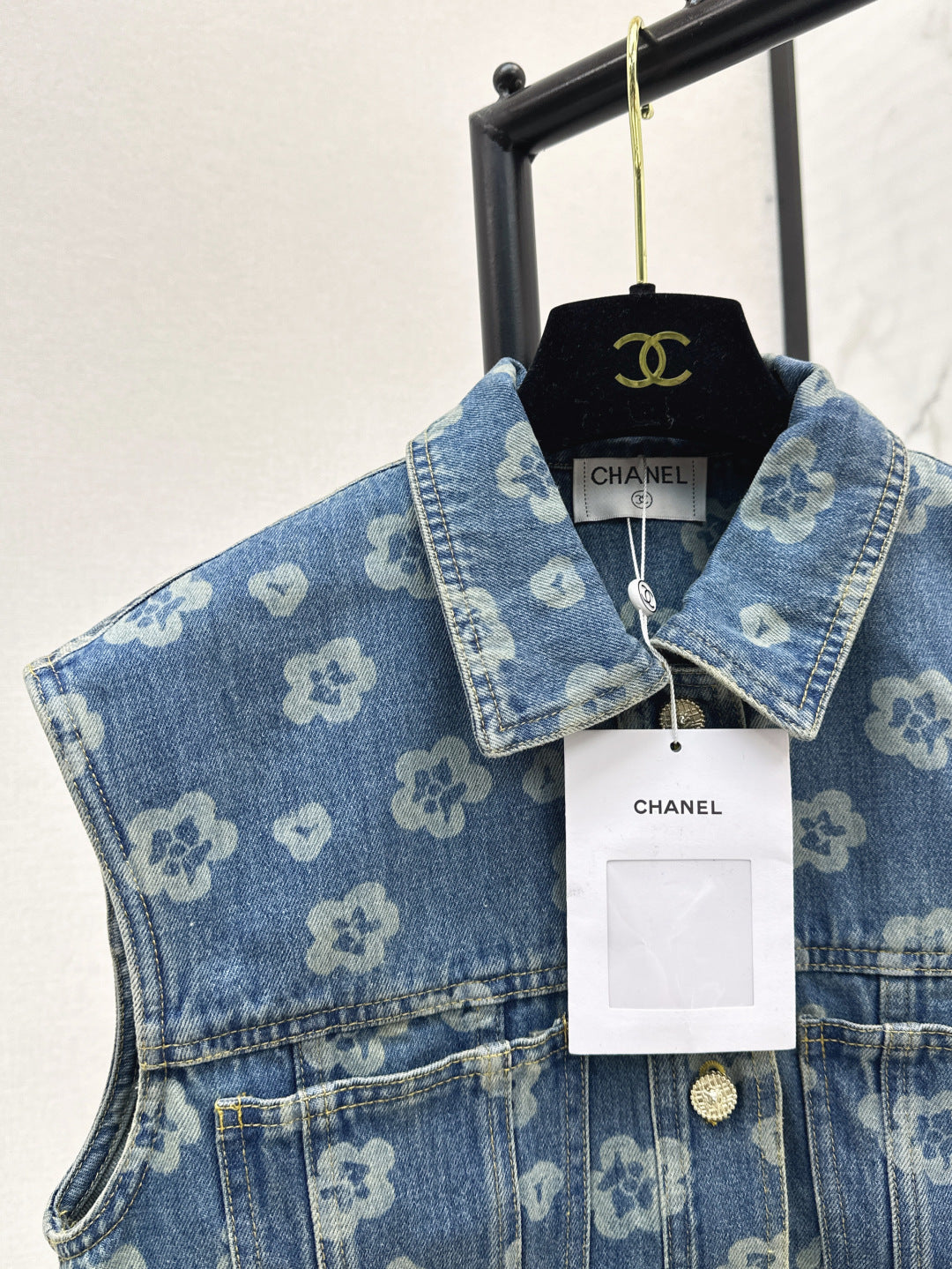 25fw denim vest