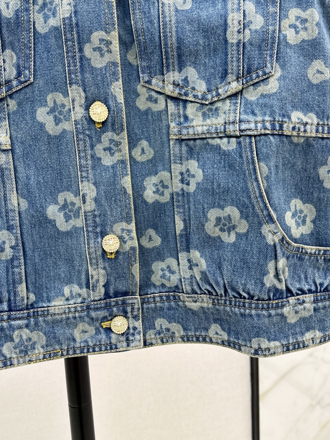 25fw denim vest