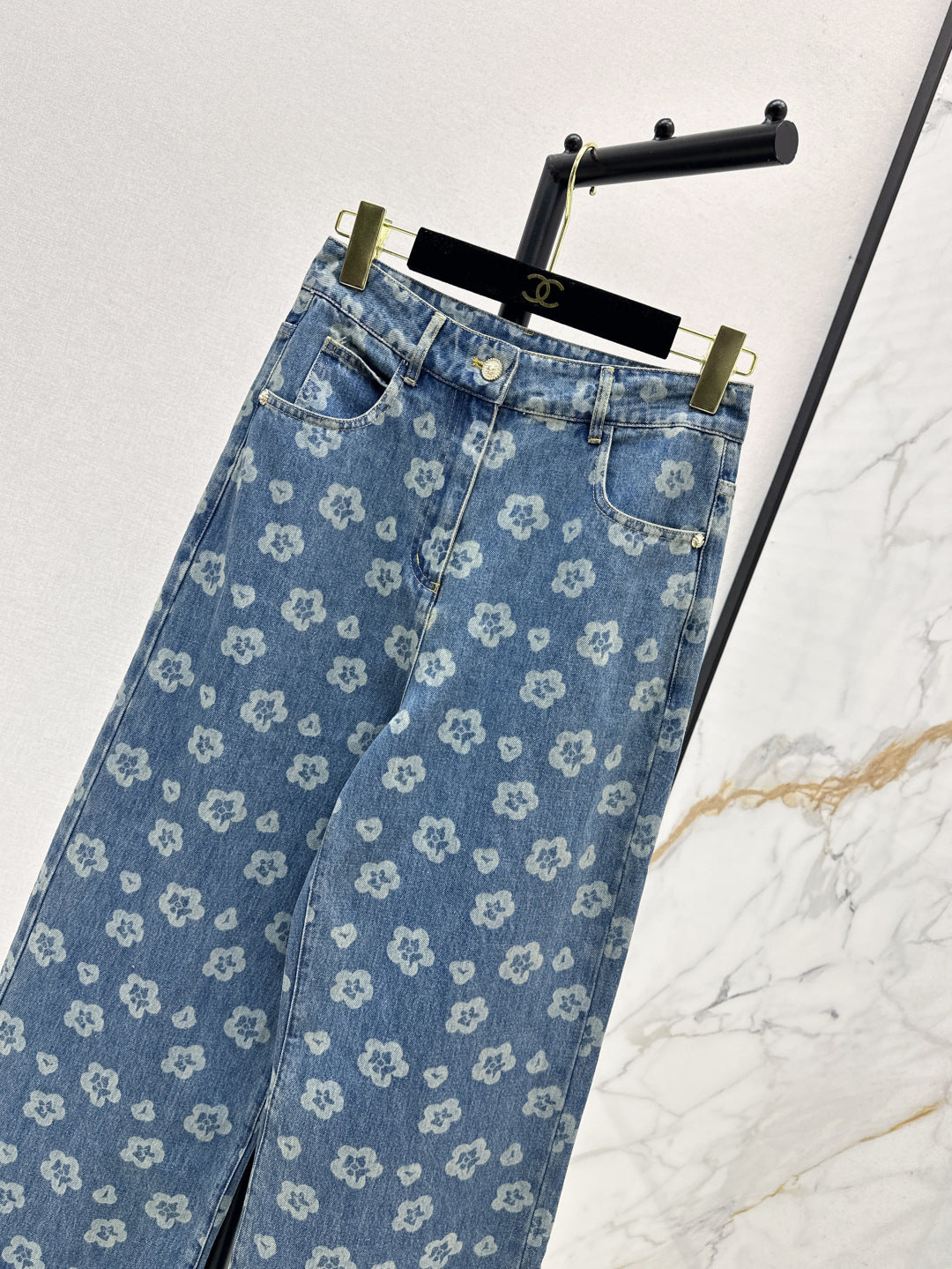 25fw printe jeans