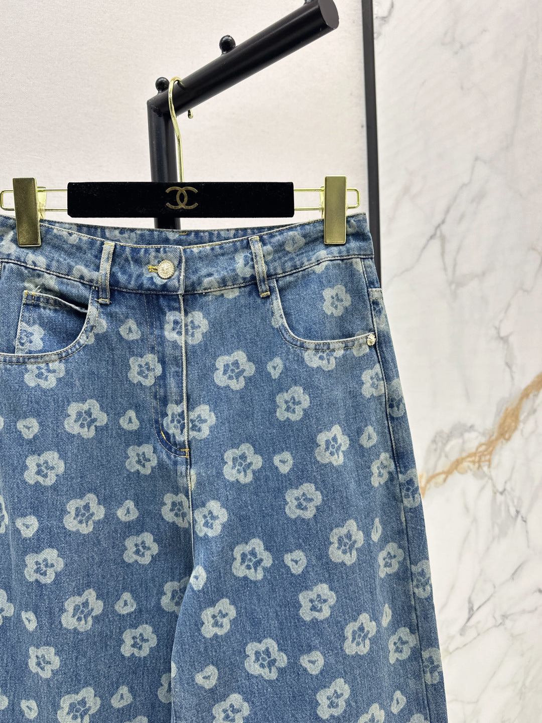 25fw printe jeans