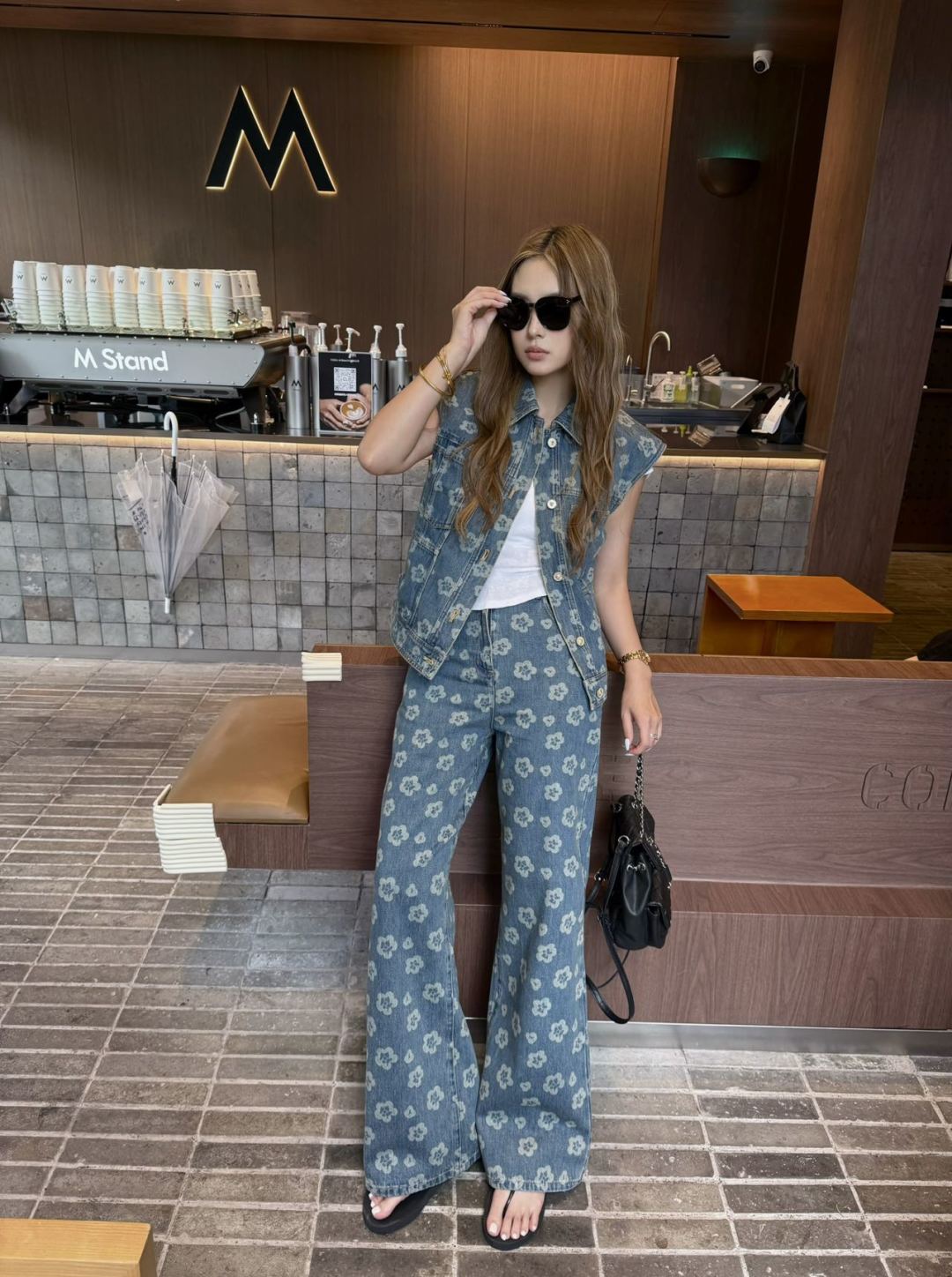 25fw printe jeans